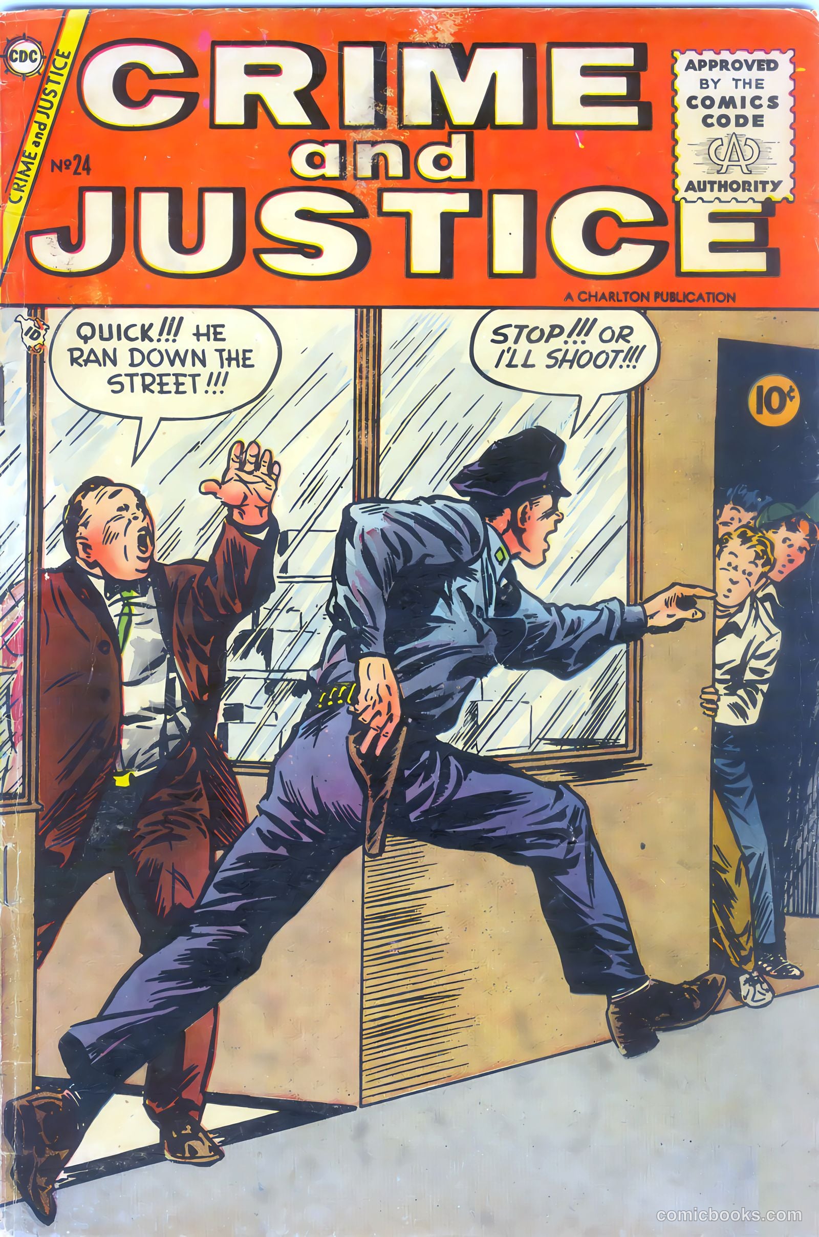 Crime and Justice #24 (1955) — page 1