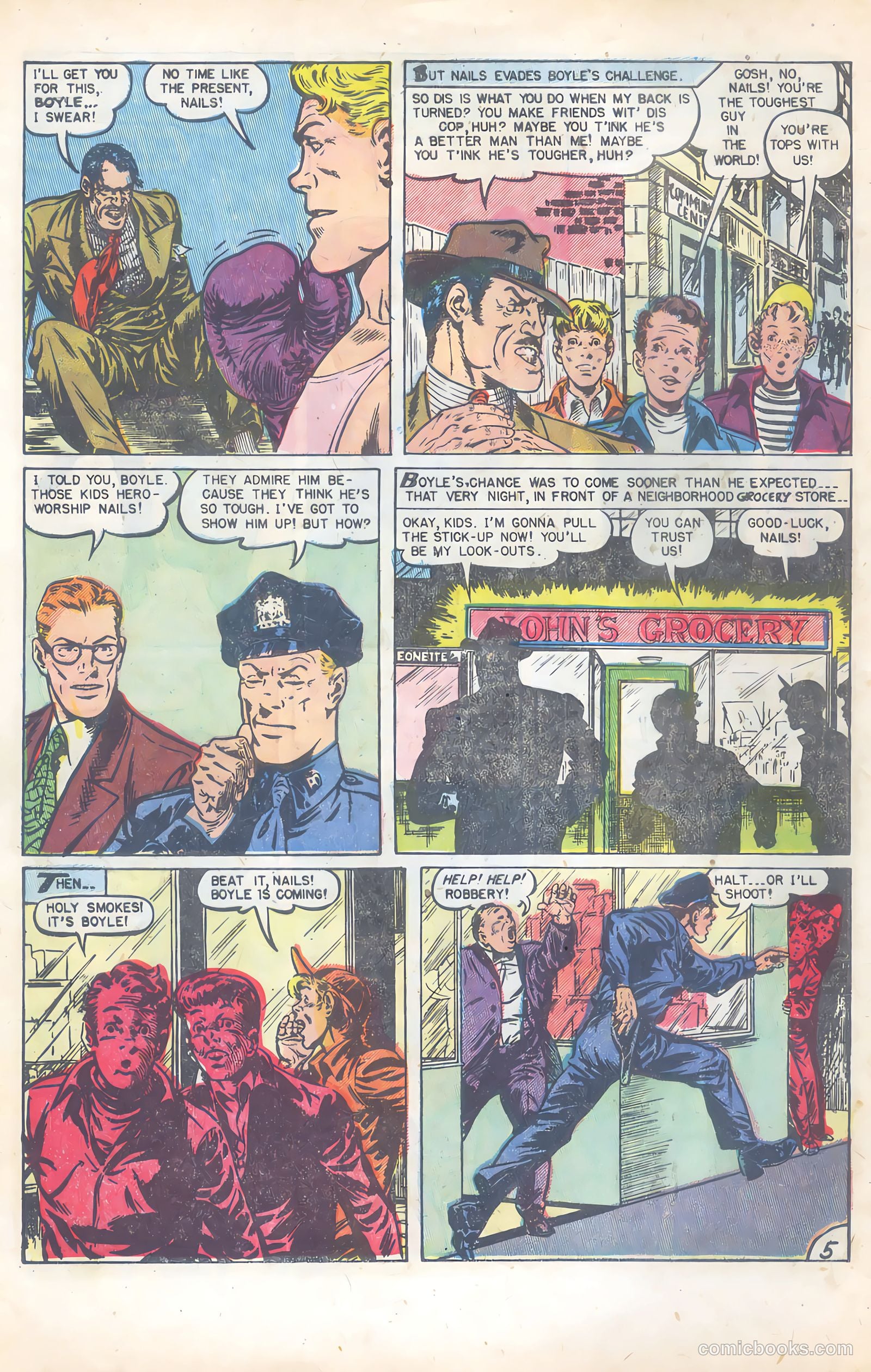 Crime and Justice #24 (1955) — page 8