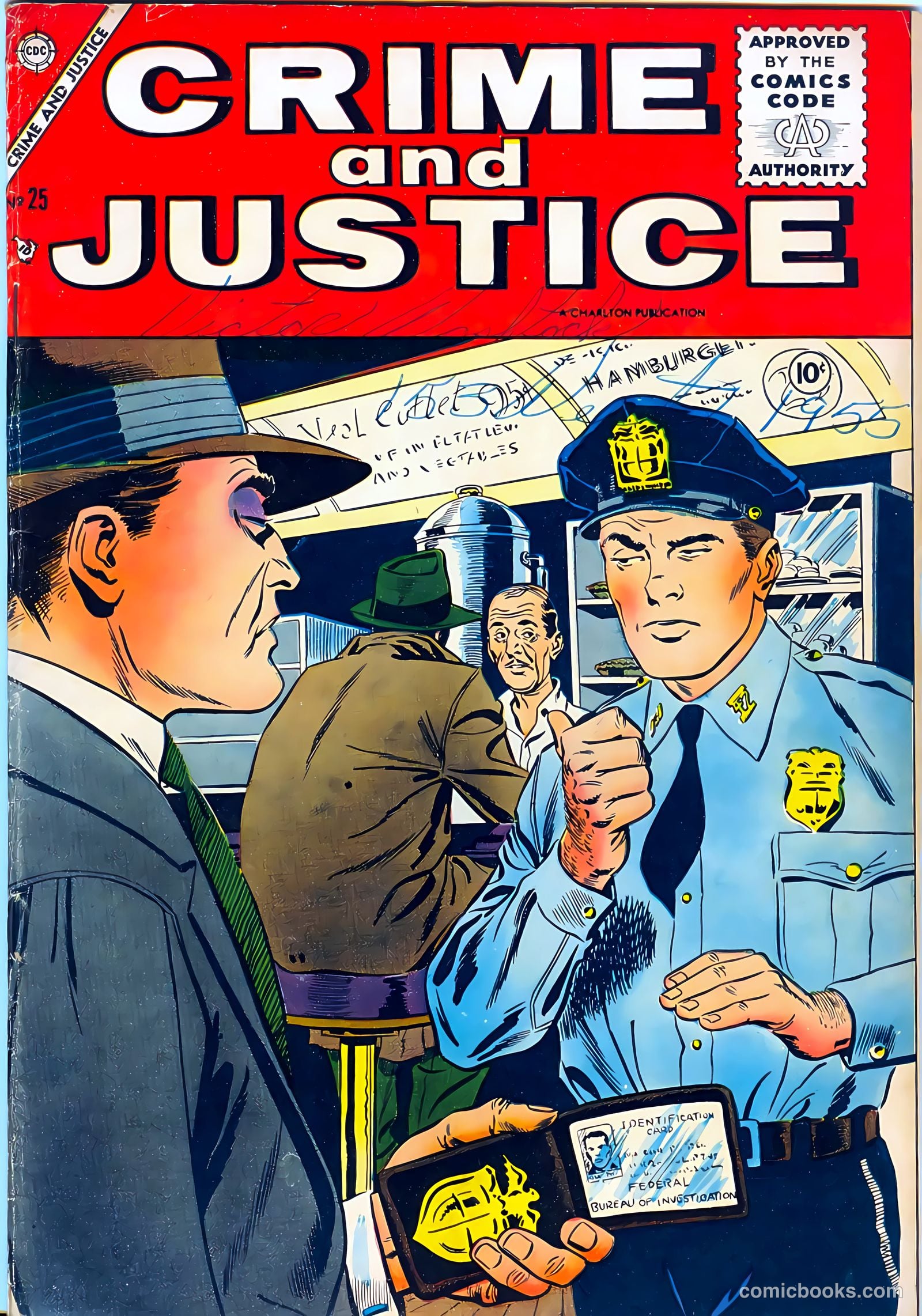 Crime and Justice #25 (1955) — page 1