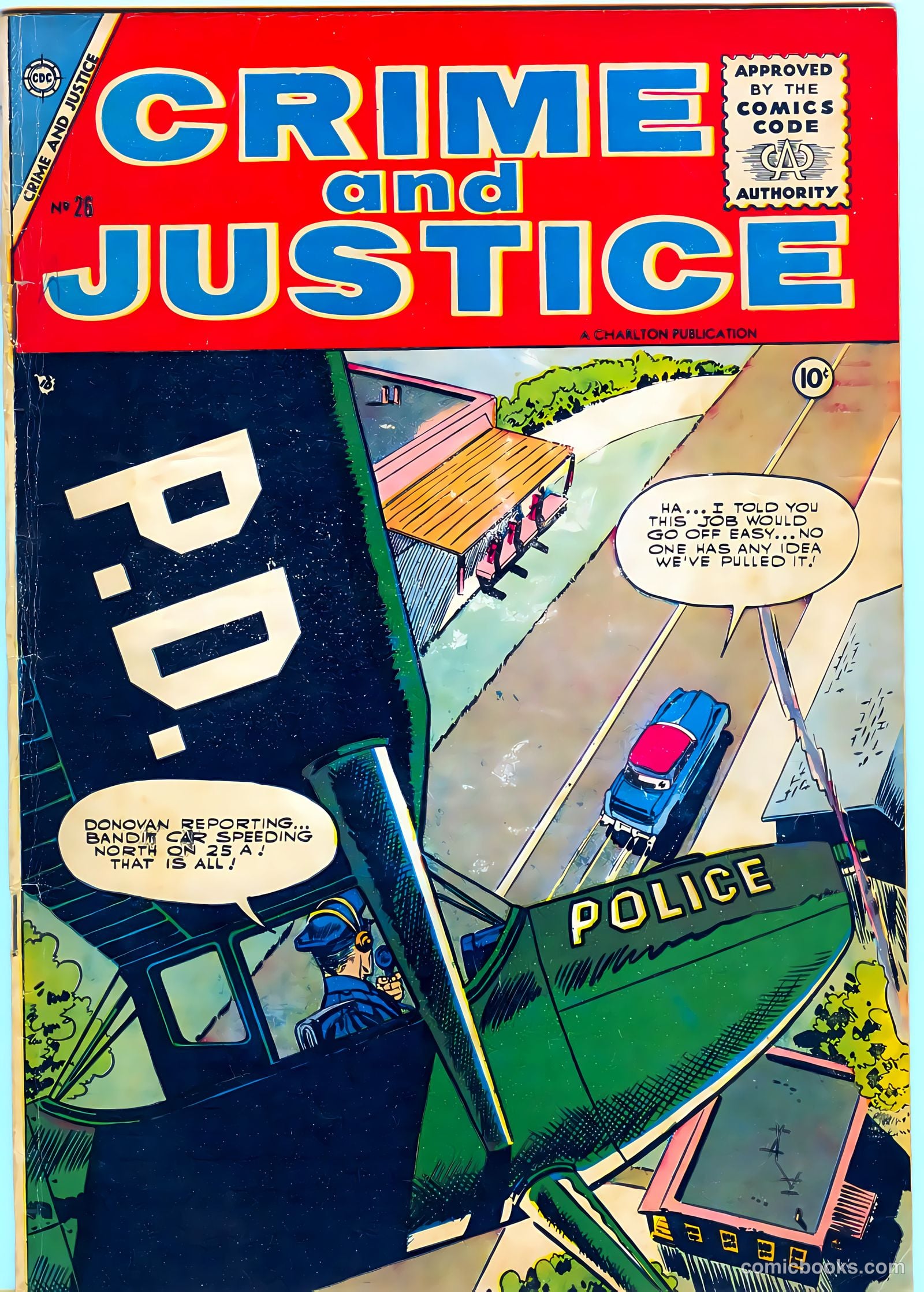Crime and Justice #26 (1955) — page 1