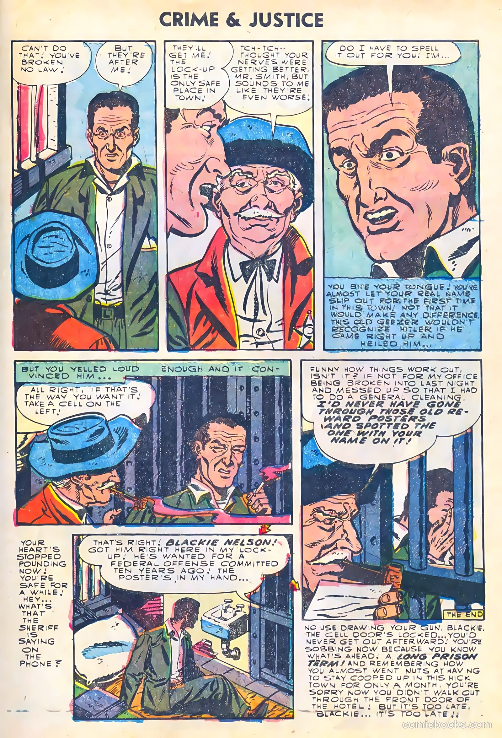 Crime and Justice #26 (1955) — page 9