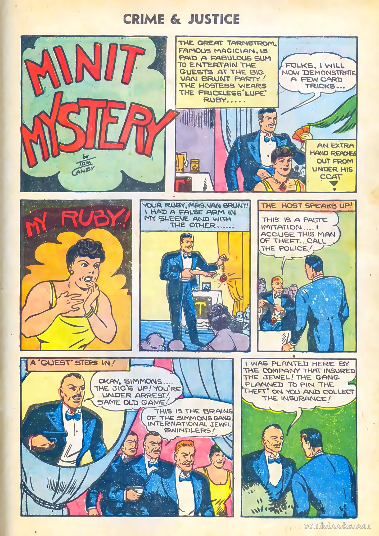 Crime and Justice #26 (1955) — page 33