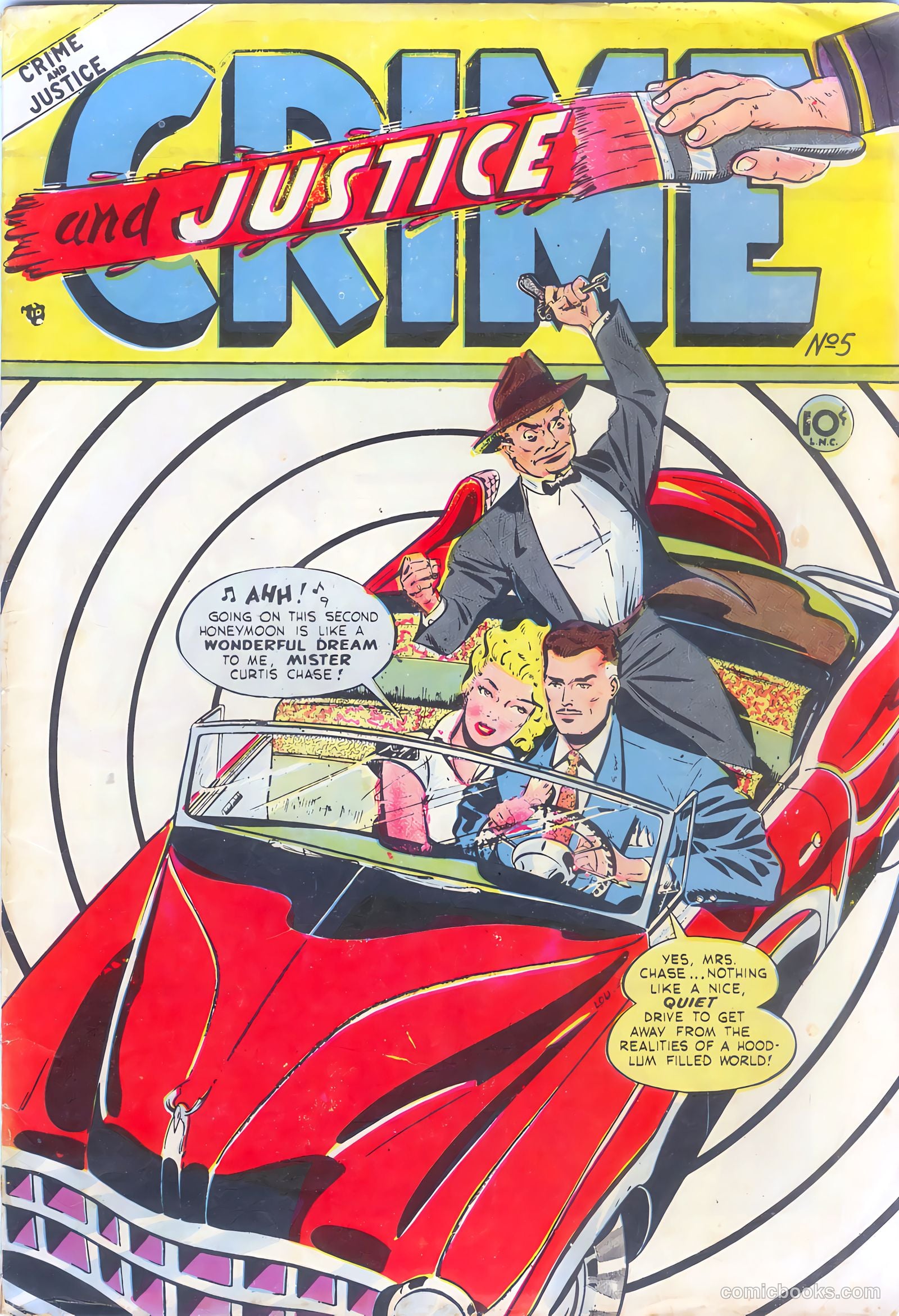 Crime and Justice #5 (1952) — page 1