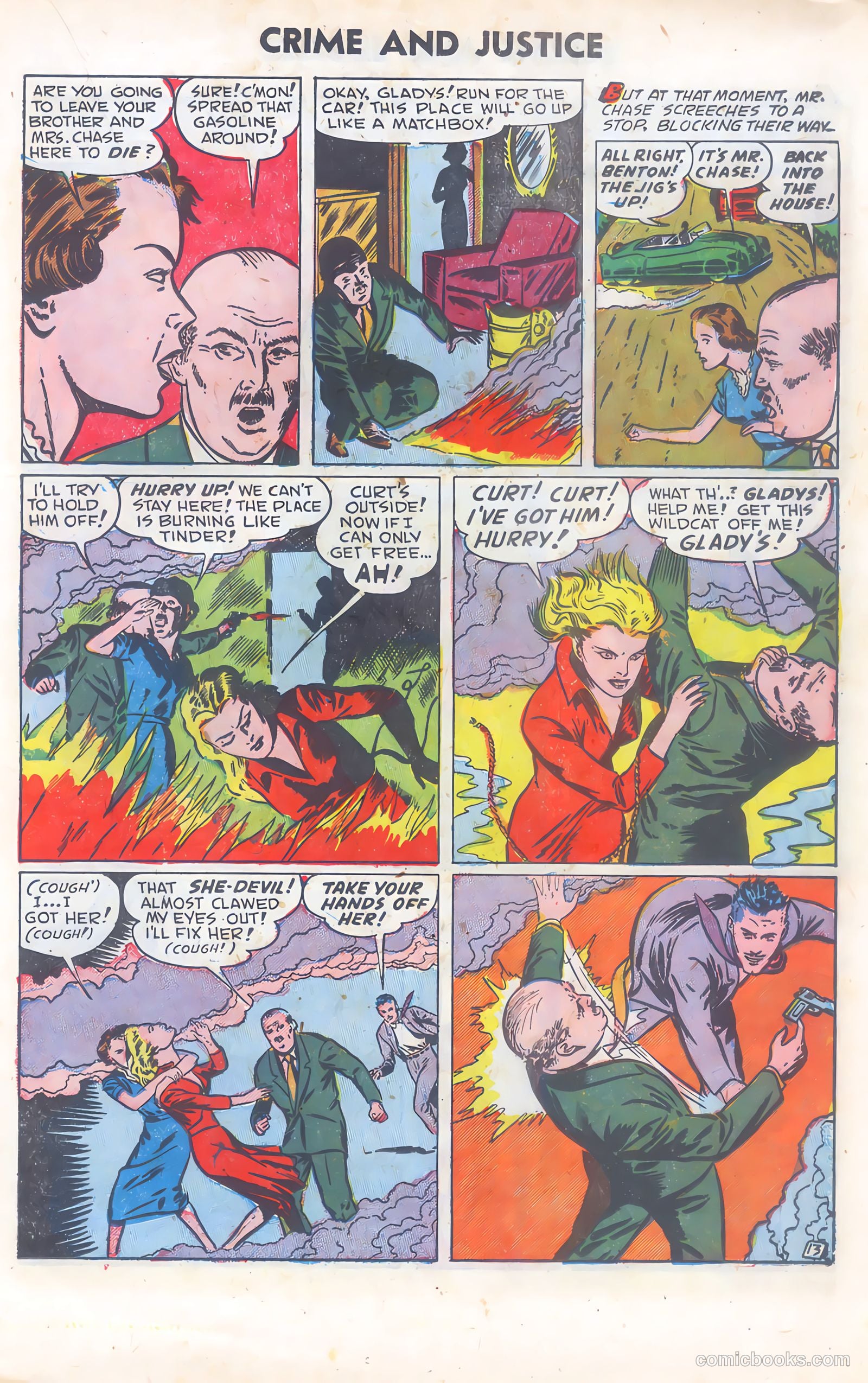 Crime and Justice #5 (1952) — page 15