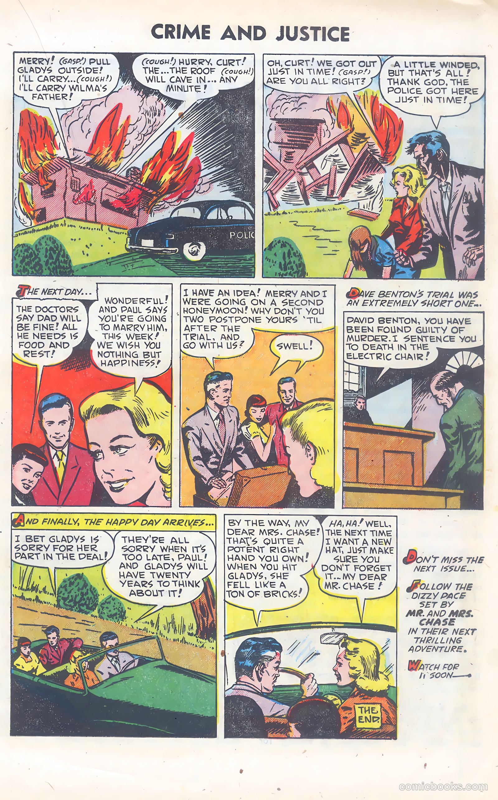 Crime and Justice #5 (1952) — page 17