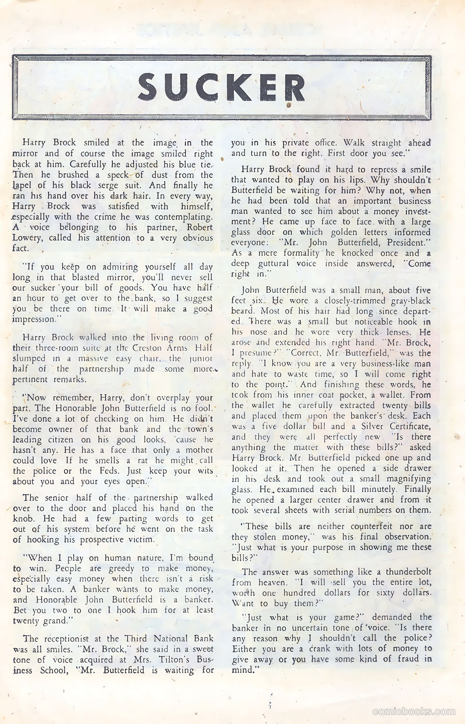 Crime and Justice #5 (1952) — page 18