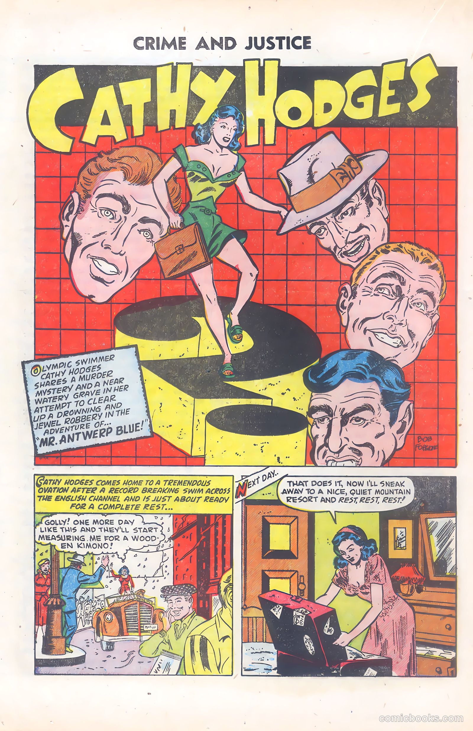 Crime and Justice #5 (1952) — page 20