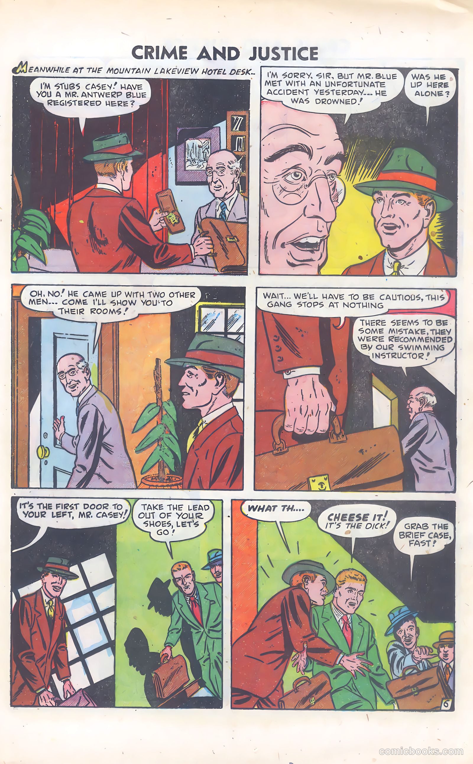 Crime and Justice #5 (1952) — page 25