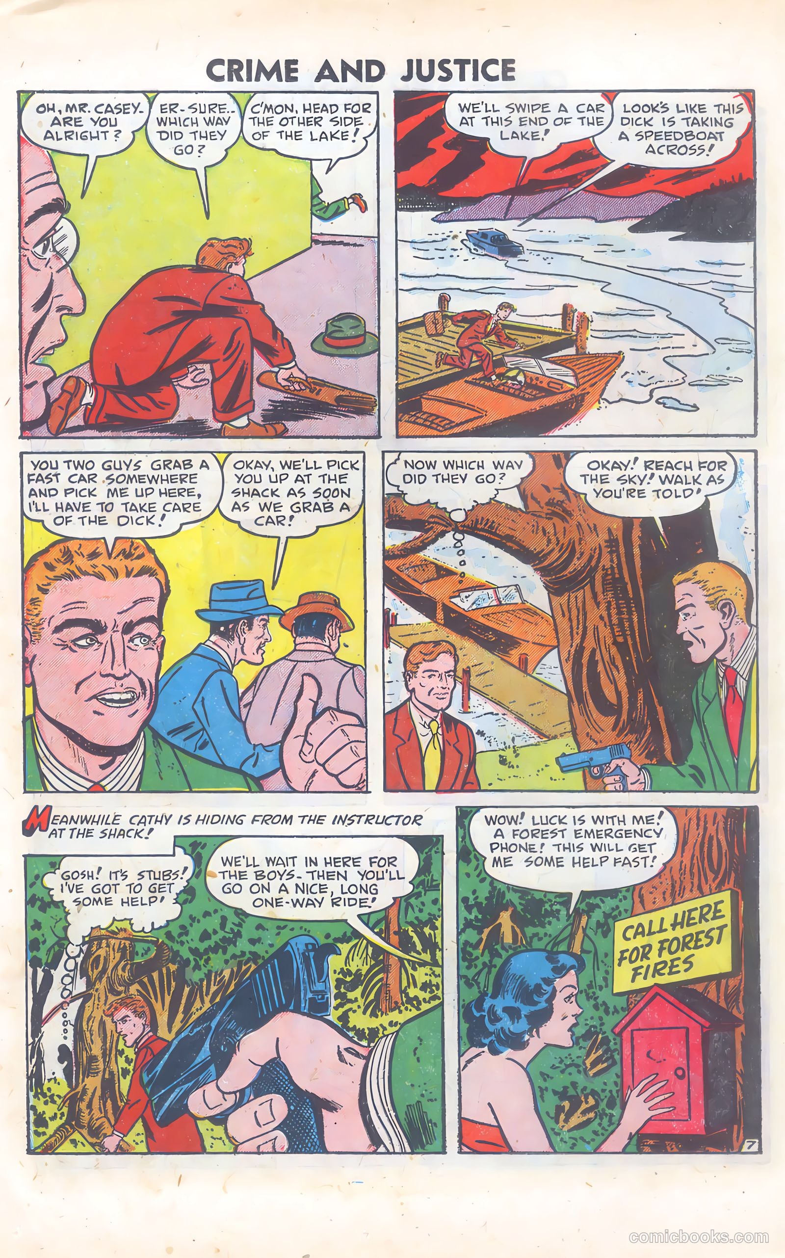 Crime and Justice #5 (1952) — page 26