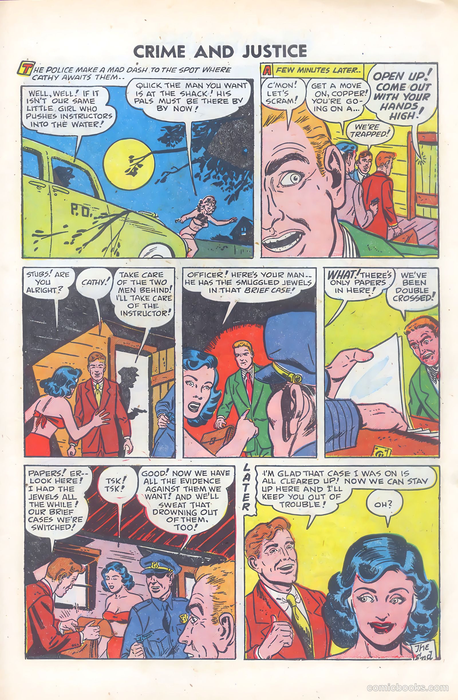 Crime and Justice #5 (1952) — page 27