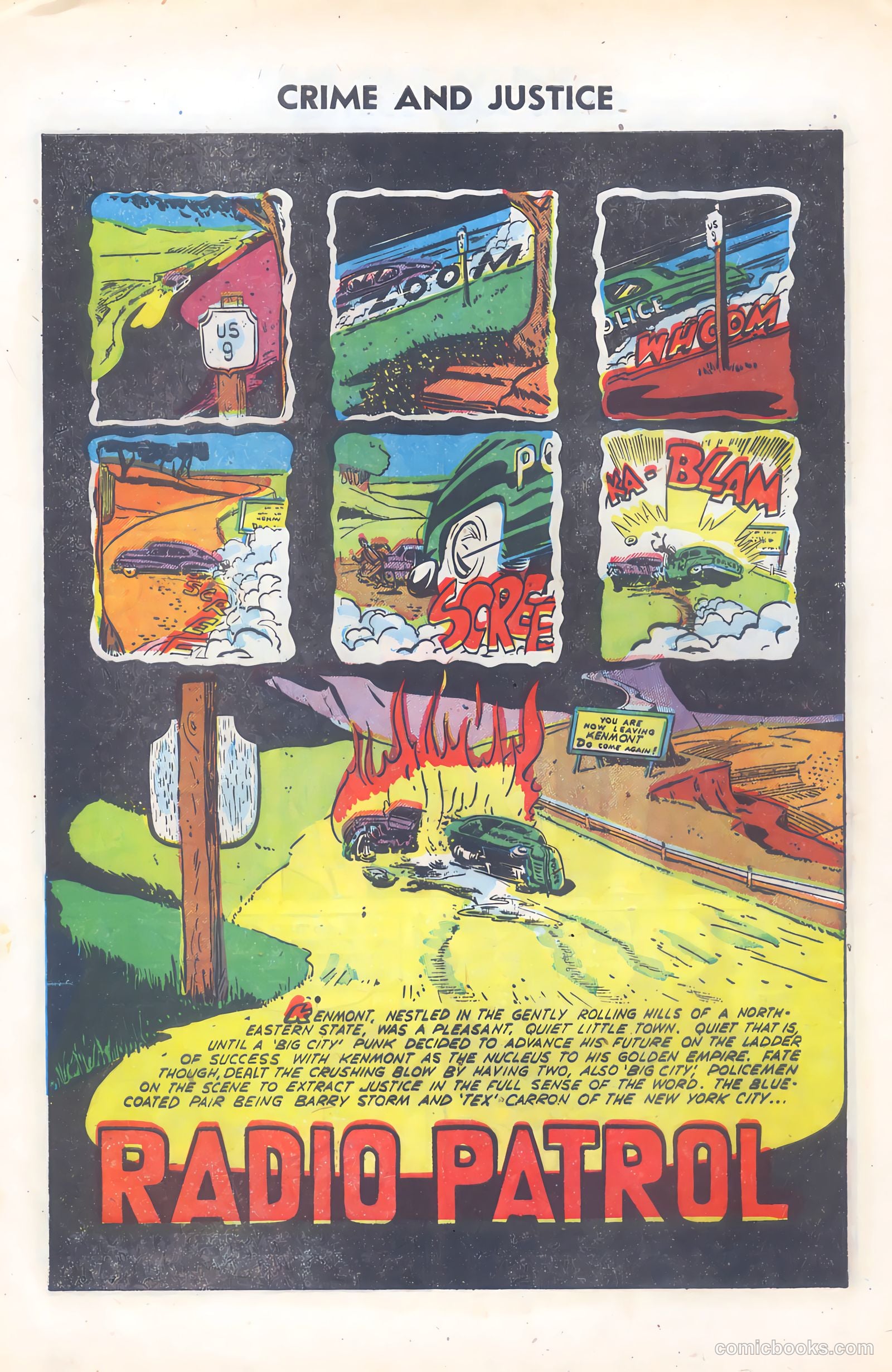 Crime and Justice #5 (1952) — page 28