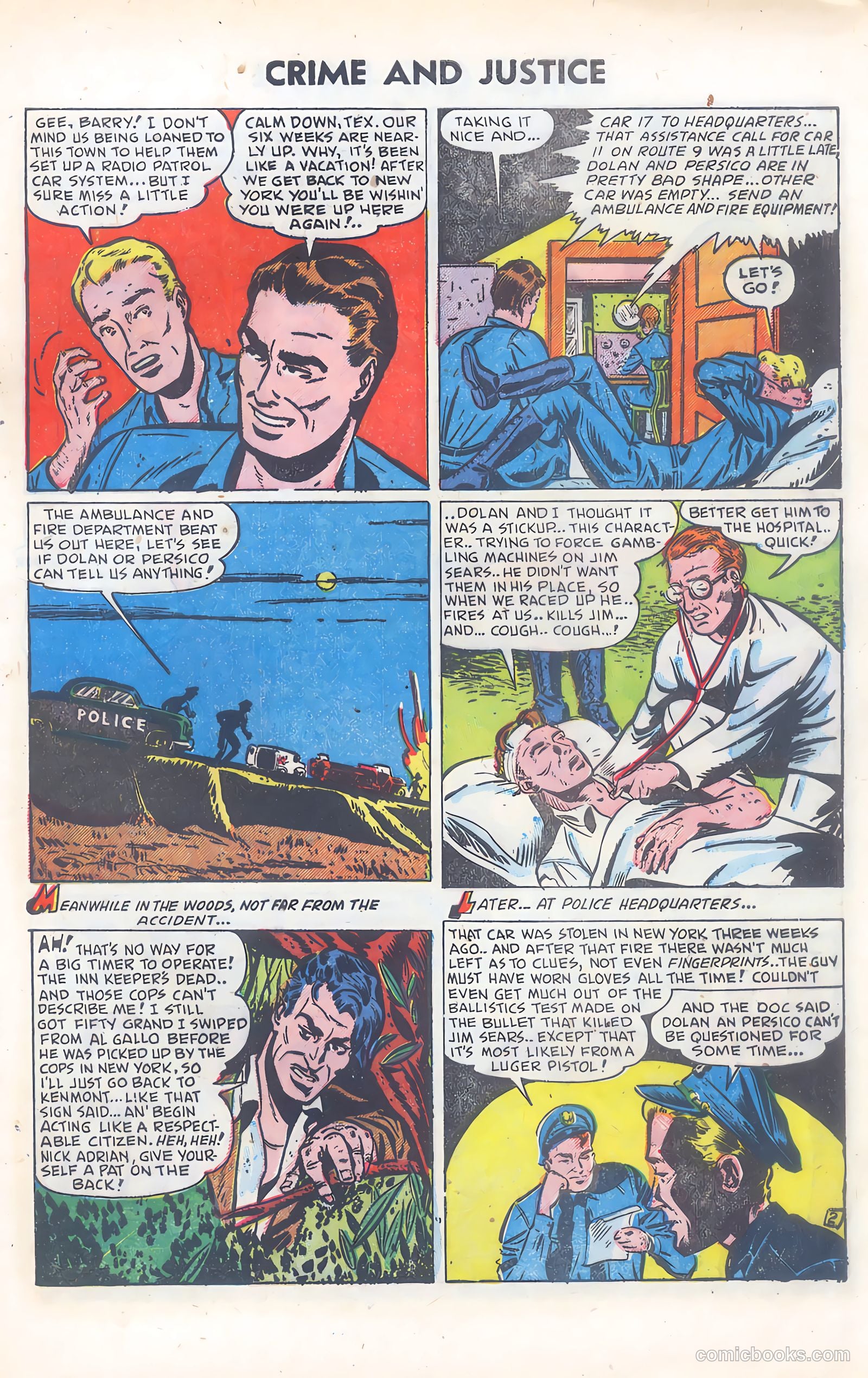 Crime and Justice #5 (1952) — page 29