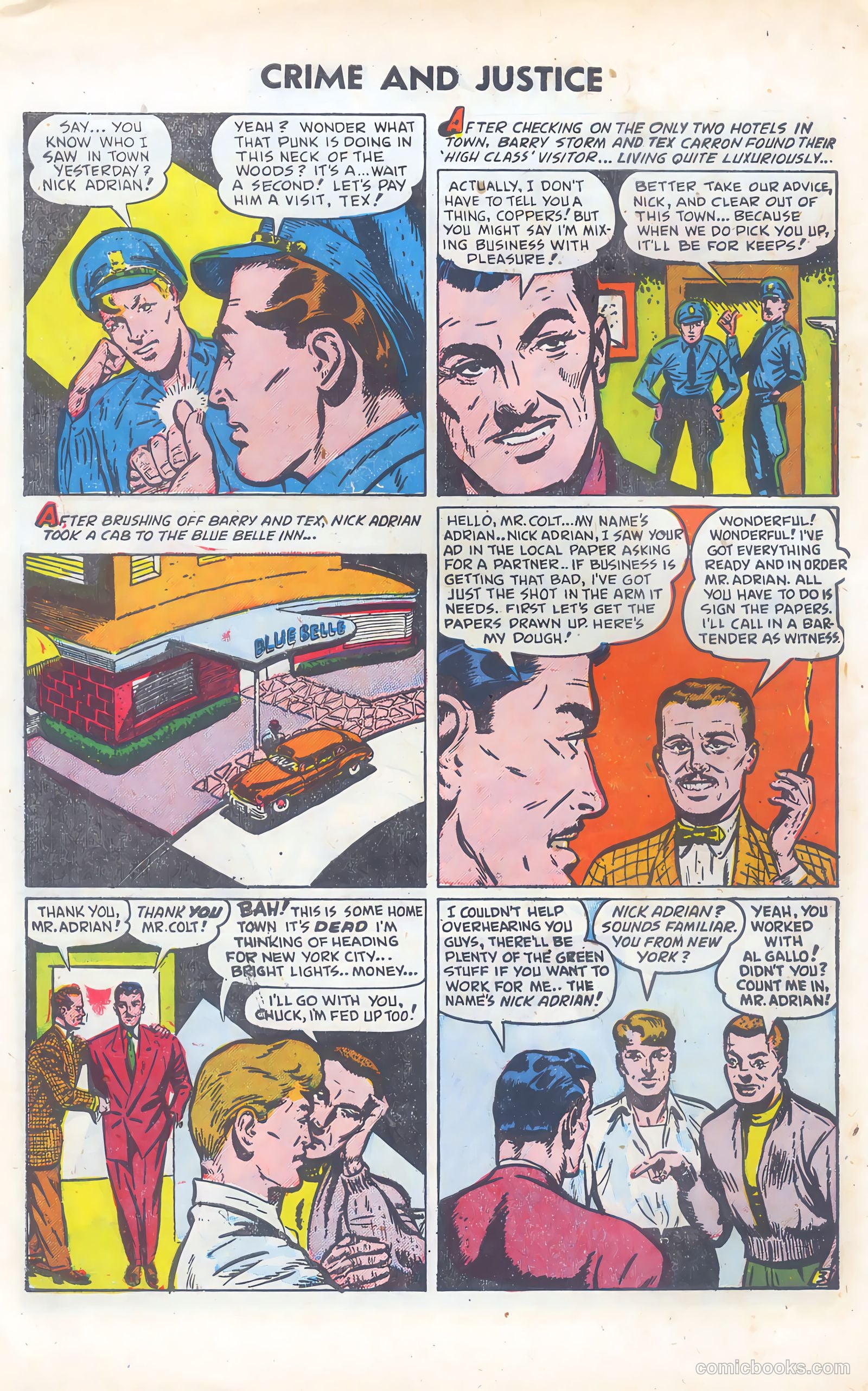 Crime and Justice #5 (1952) — page 30