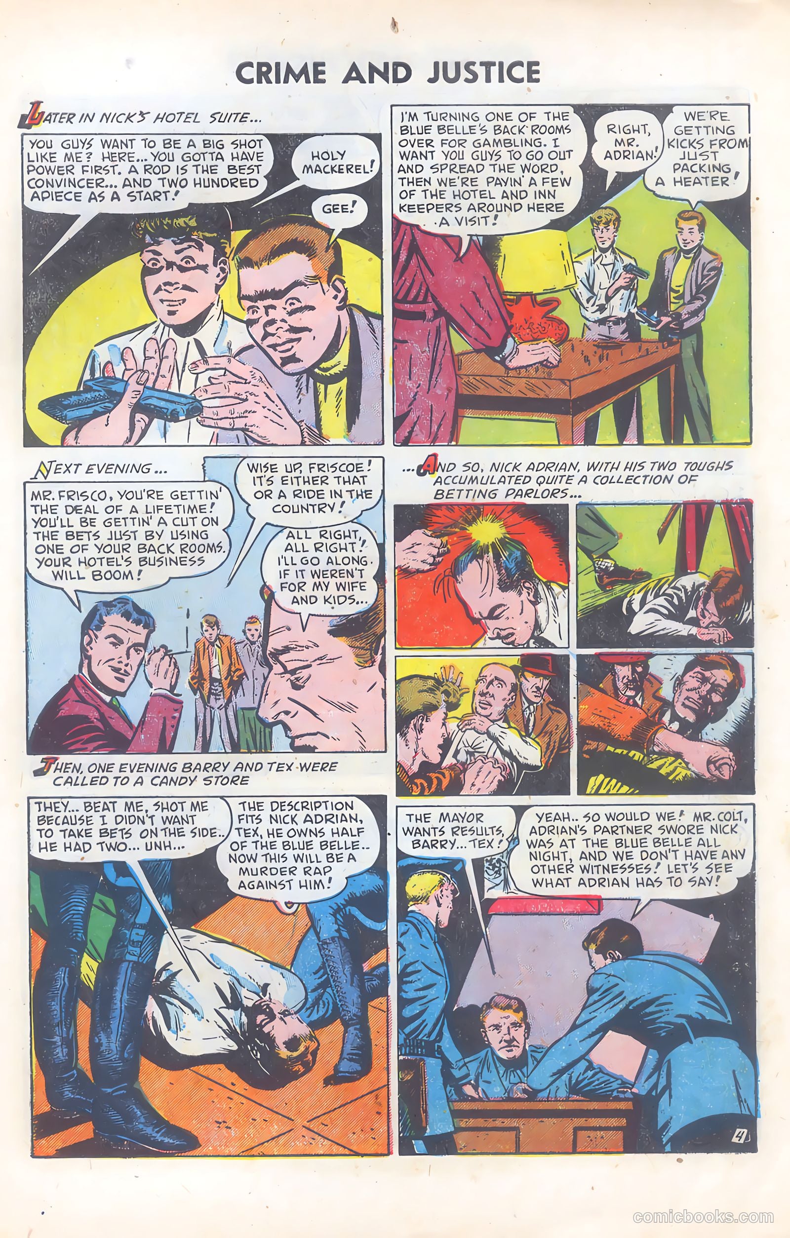 Crime and Justice #5 (1952) — page 31
