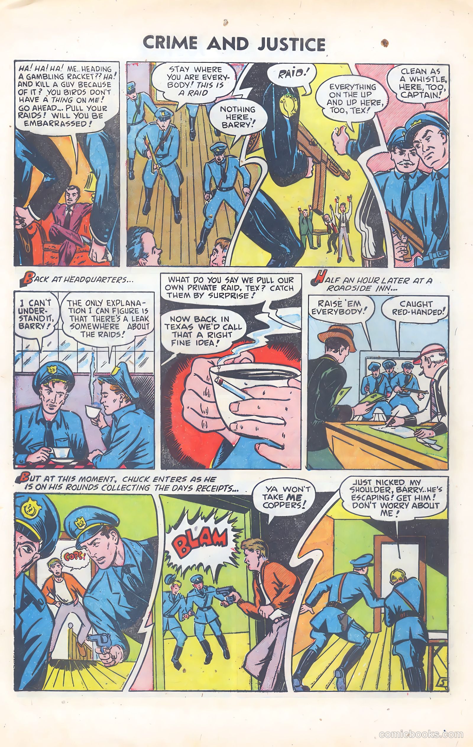 Crime and Justice #5 (1952) — page 32