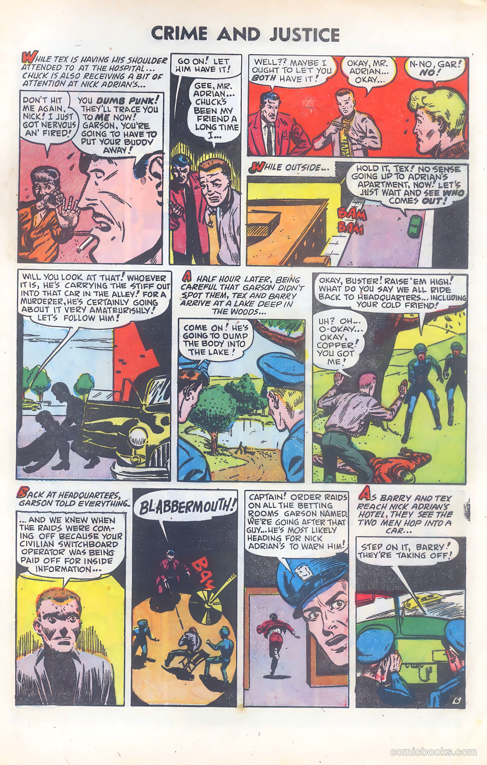Crime and Justice #5 (1952) — page 33
