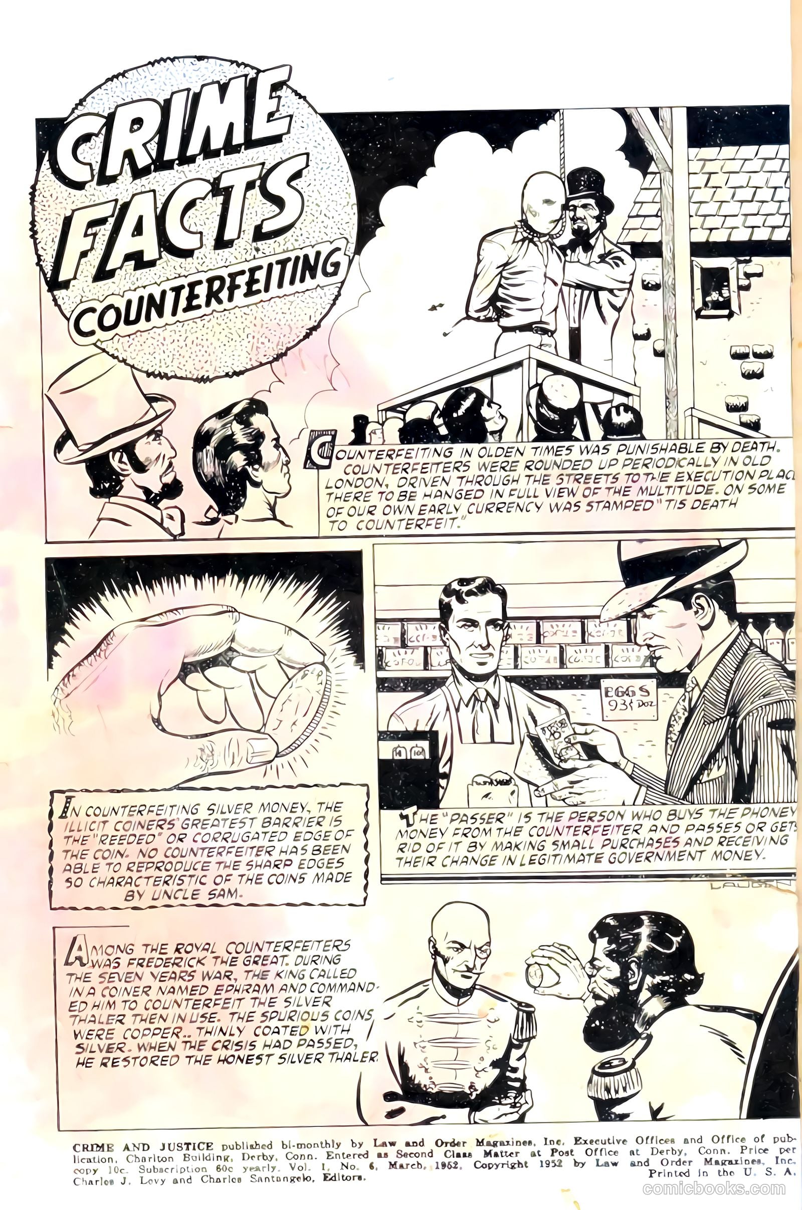 Crime and Justice #6 (1952) — page 2