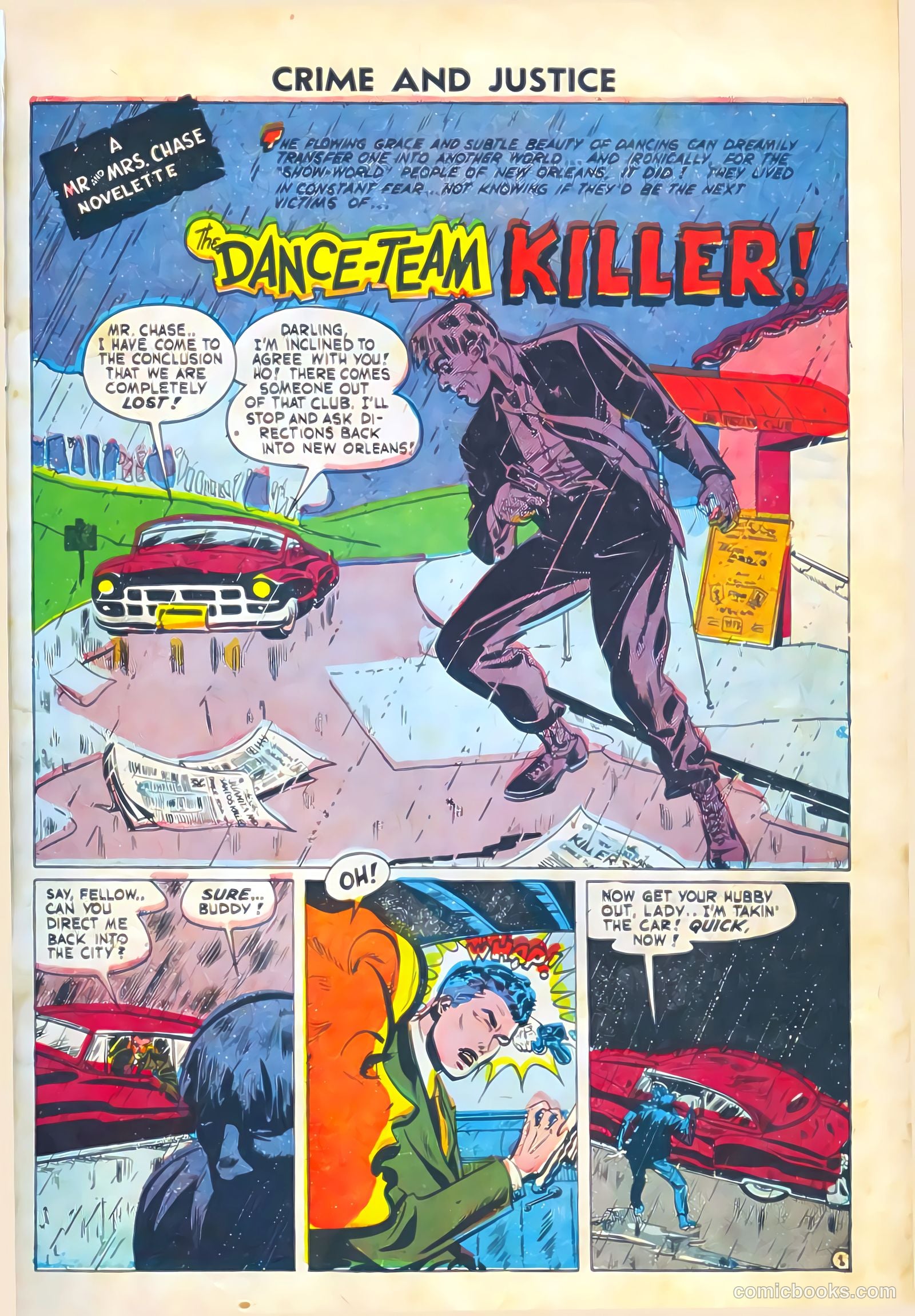 Crime and Justice #6 (1952) — page 3