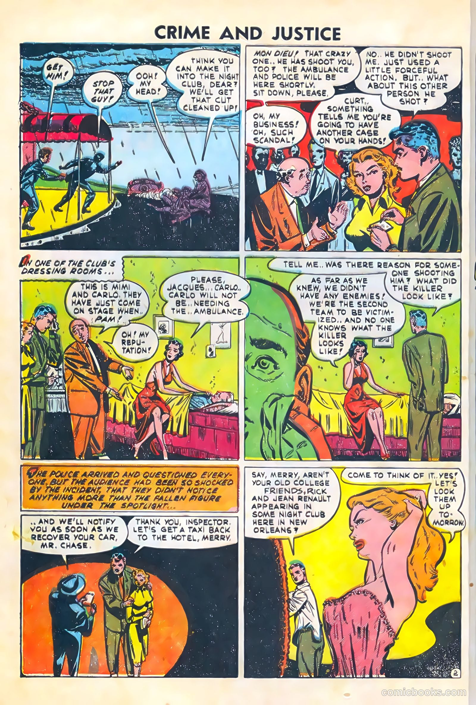 Crime and Justice #6 (1952) — page 4