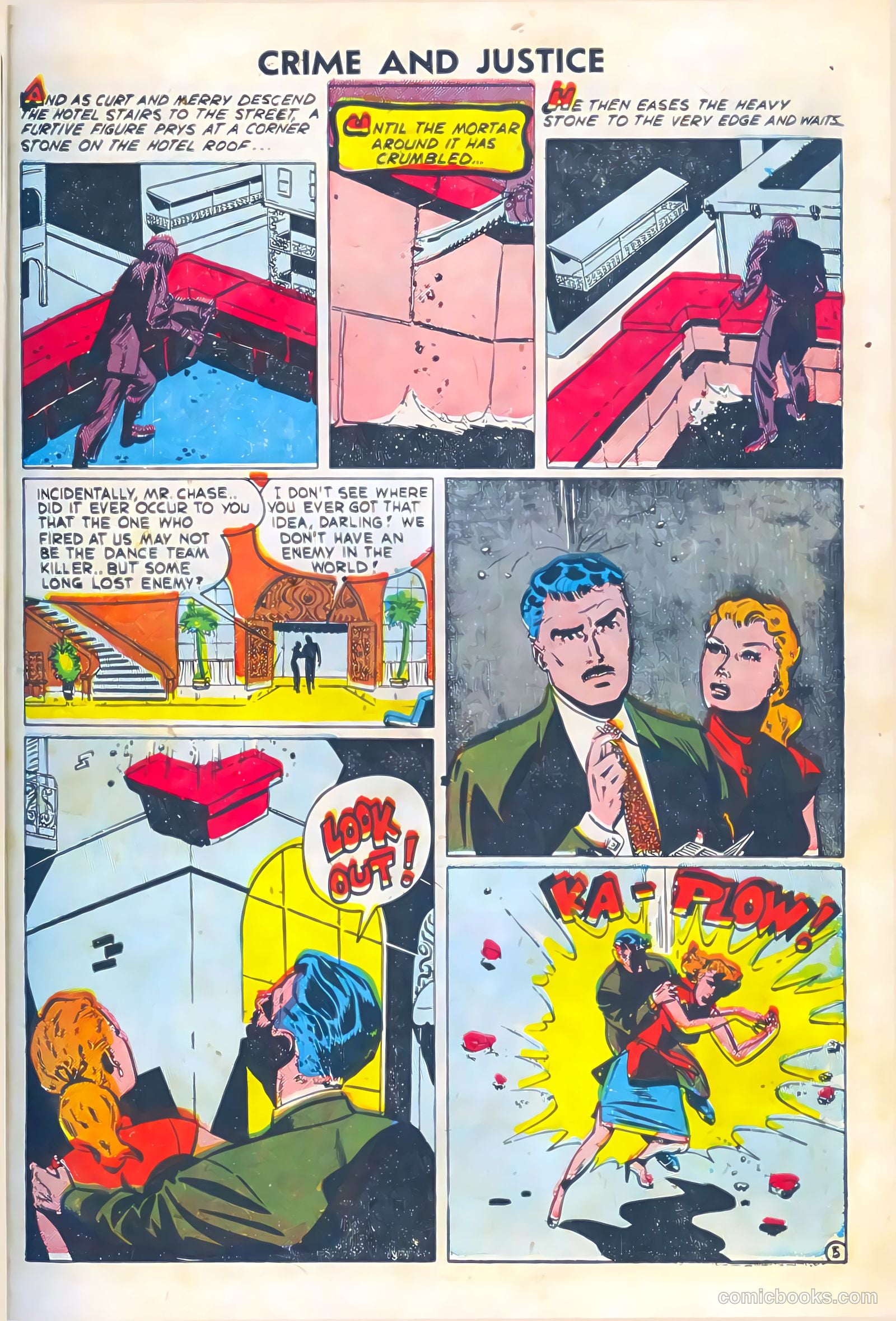 Crime and Justice #6 (1952) — page 7