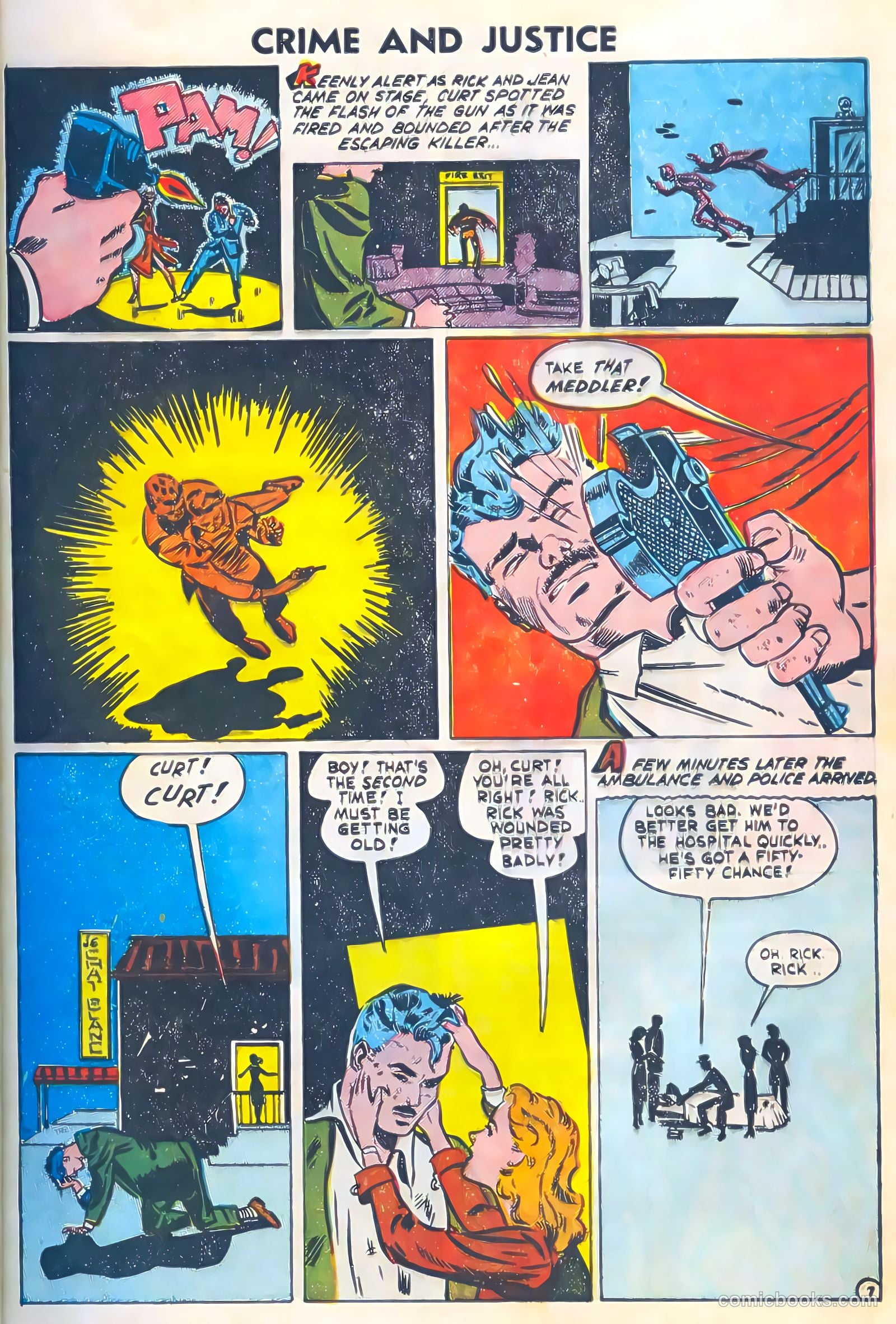Crime and Justice #6 (1952) — page 9