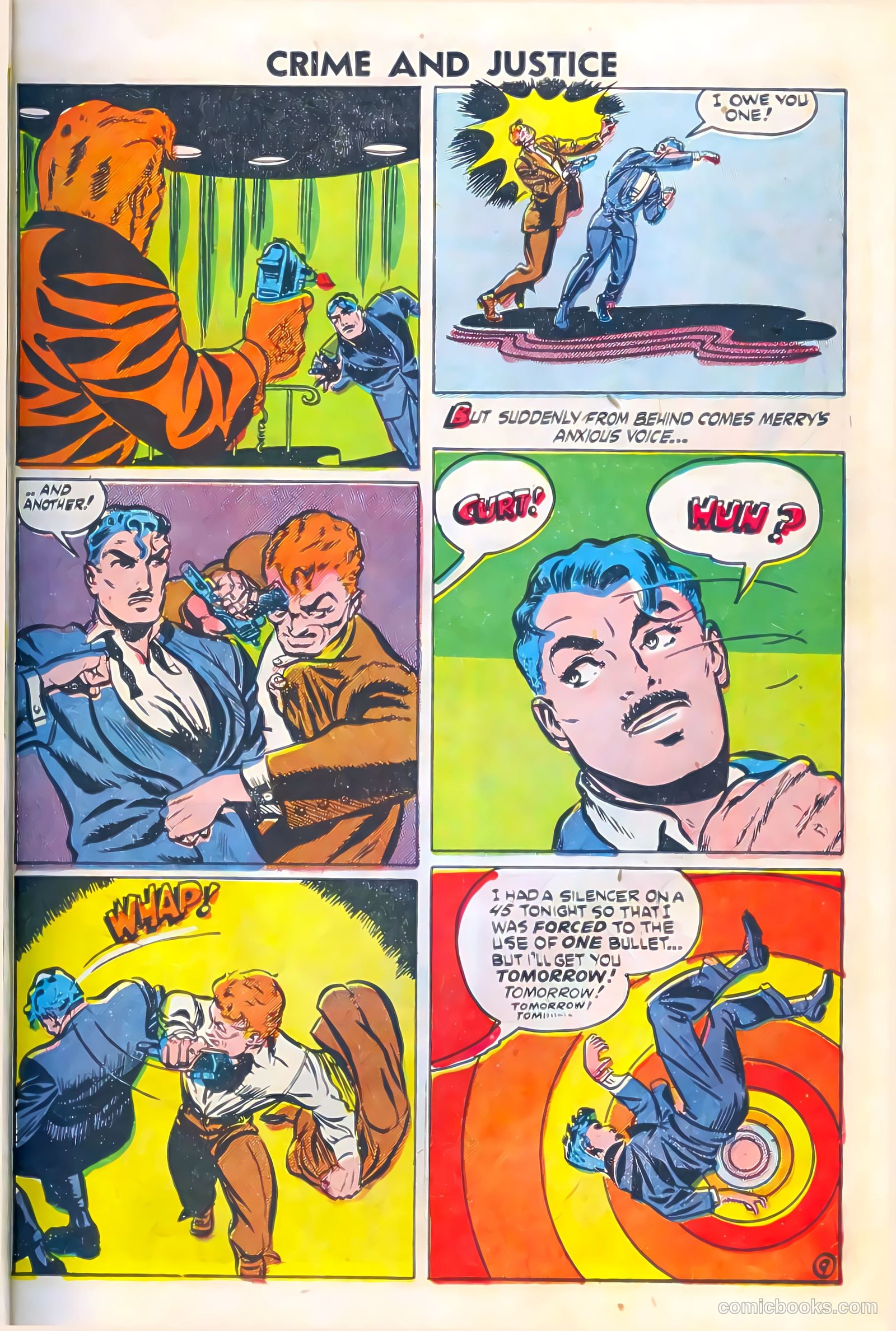 Crime and Justice #6 (1952) — page 11