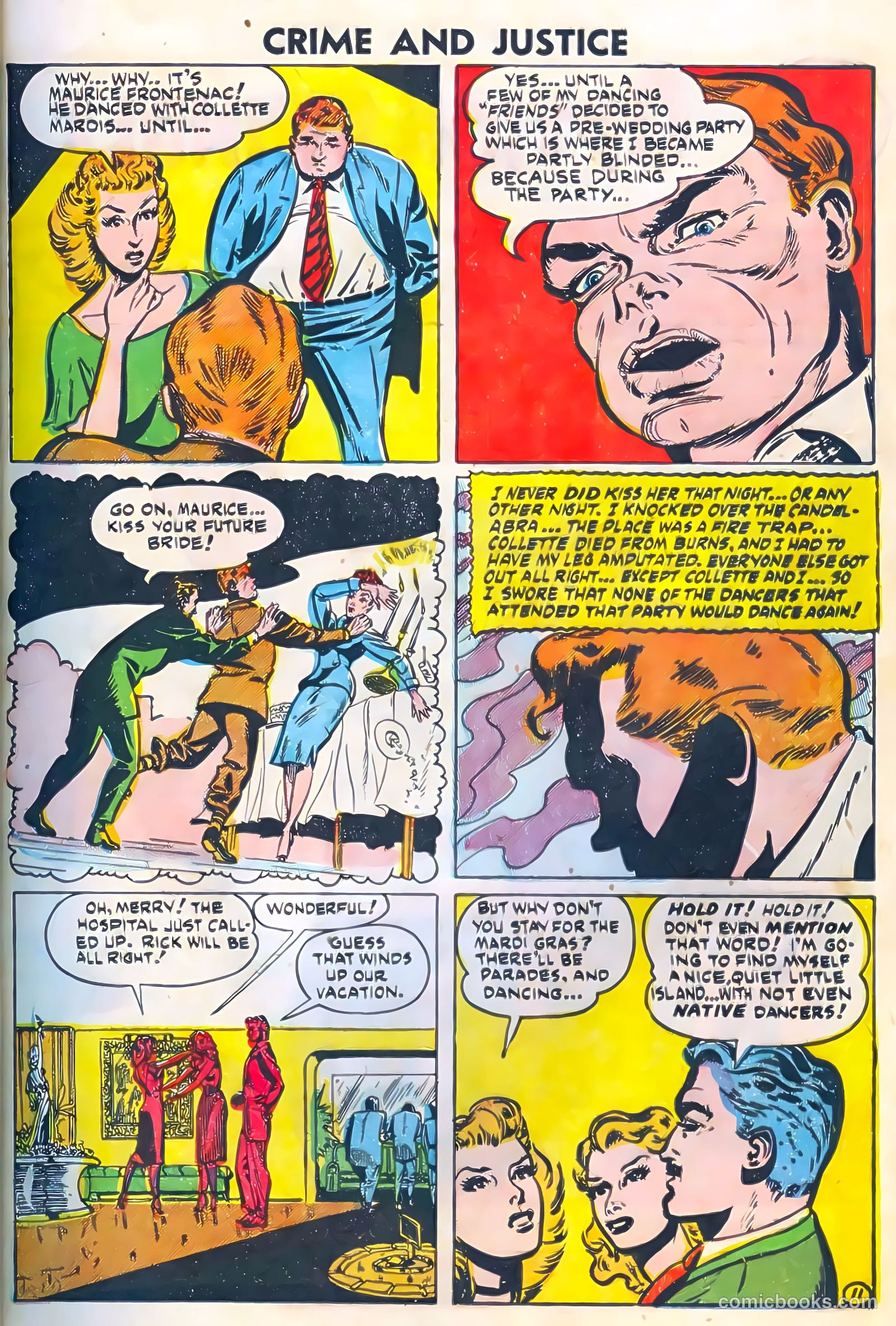 Crime and Justice #6 (1952) — page 13