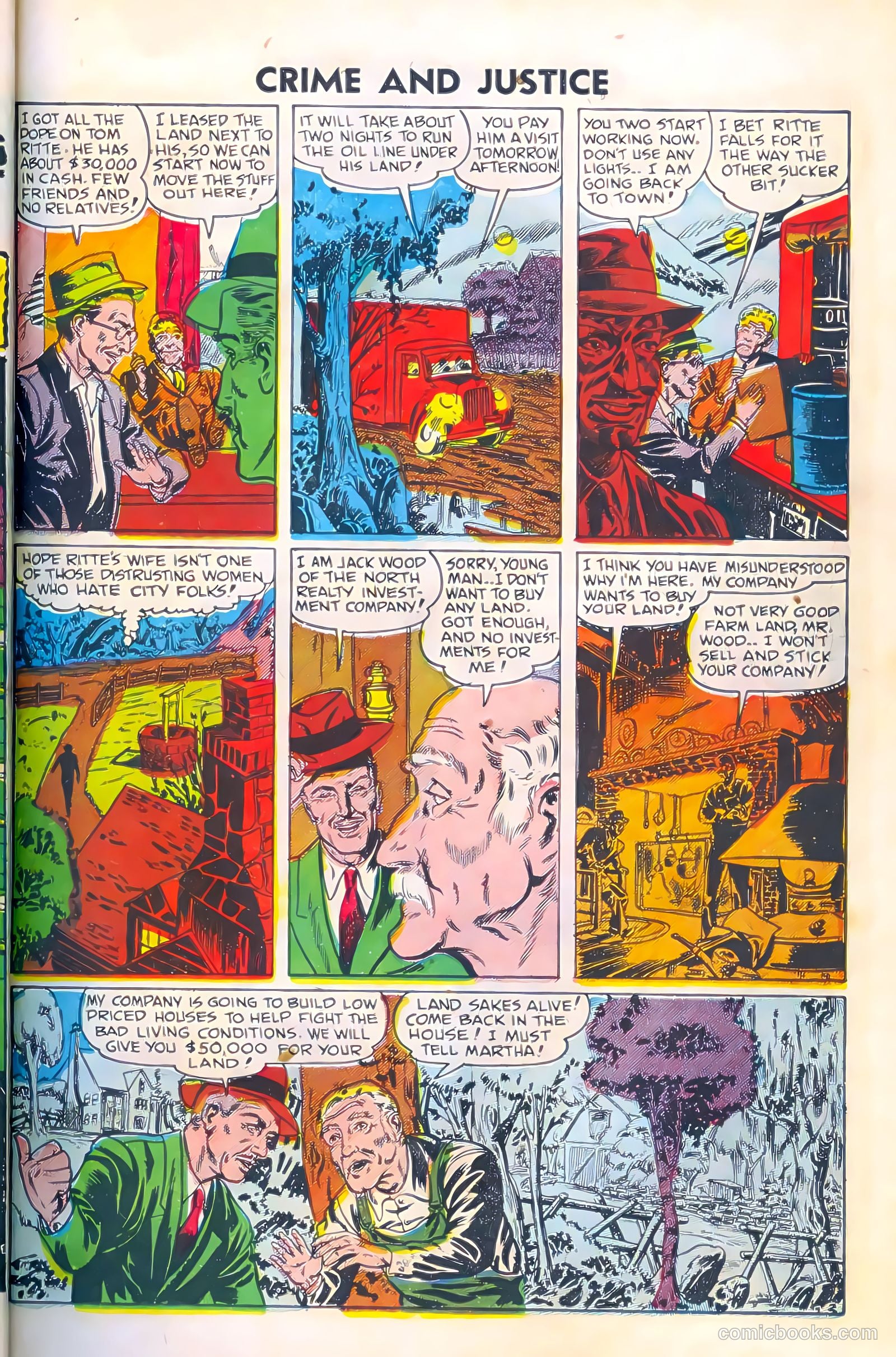 Crime and Justice #6 (1952) — page 15