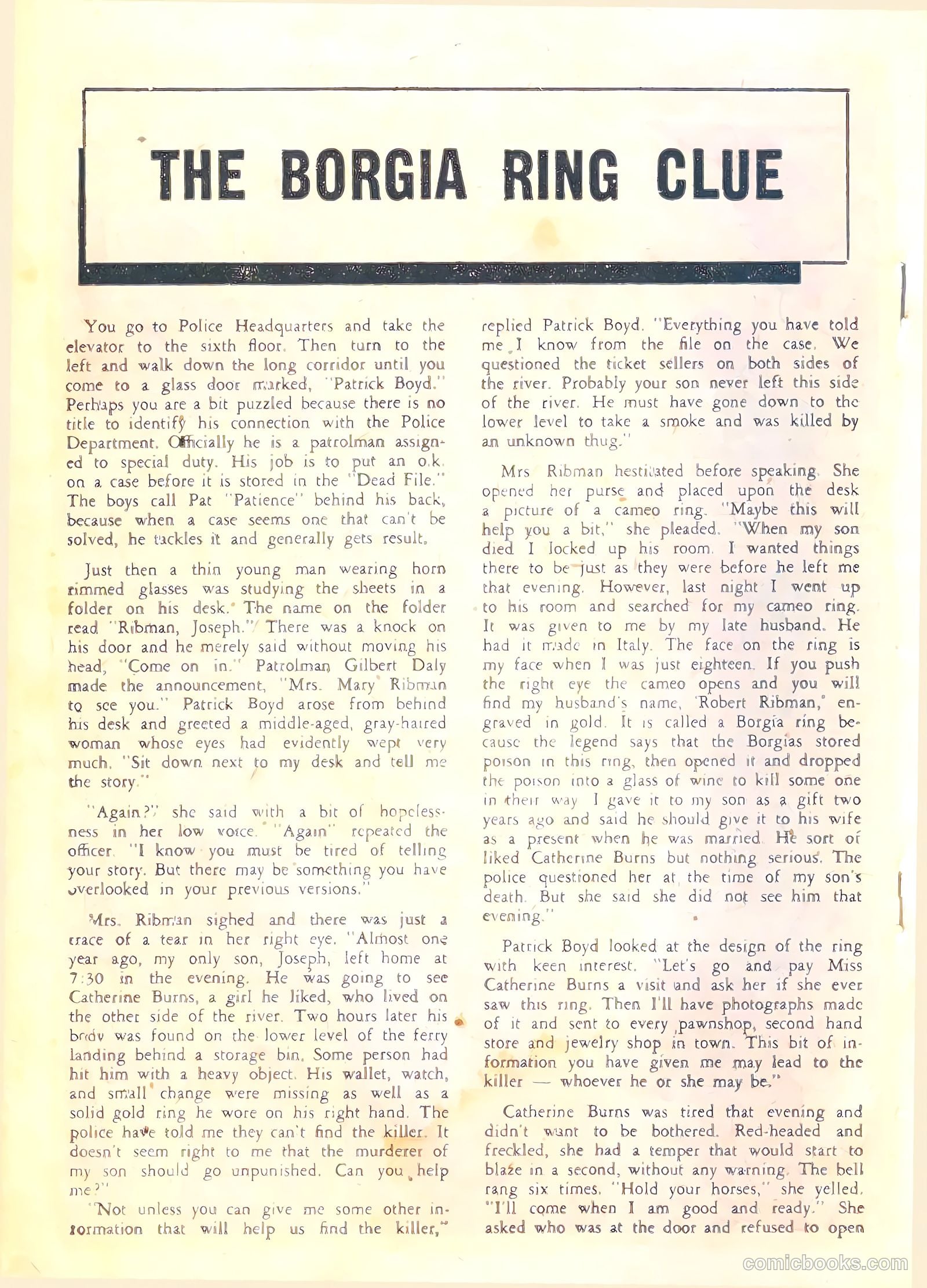 Crime and Justice #6 (1952) — page 18