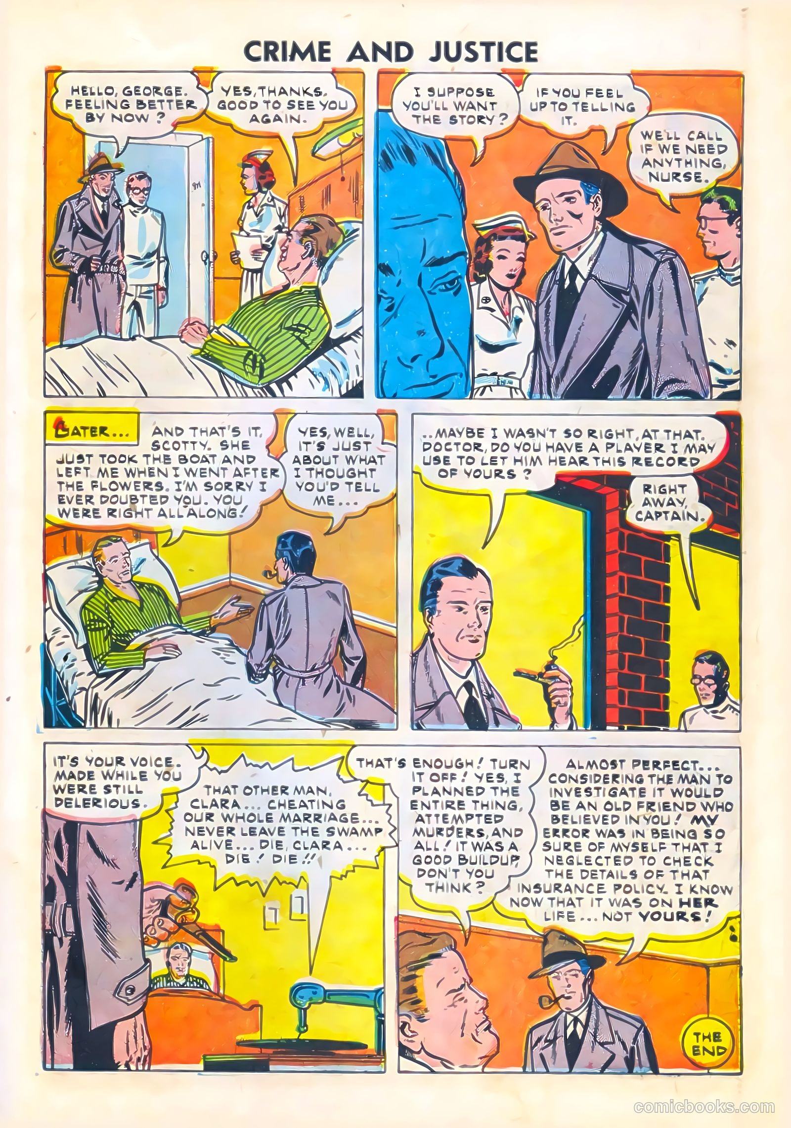 Crime and Justice #6 (1952) — page 27
