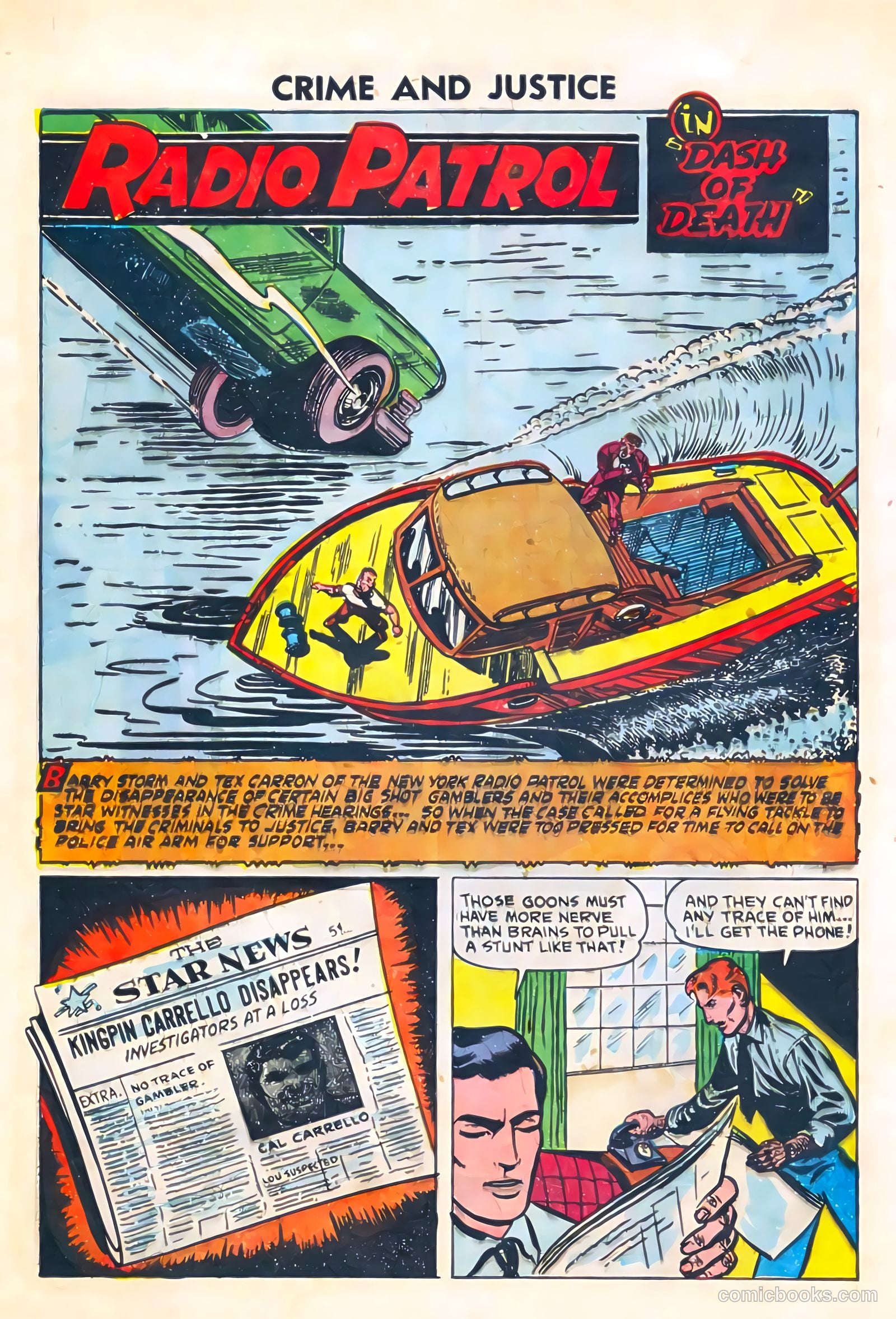 Crime and Justice #6 (1952) — page 28