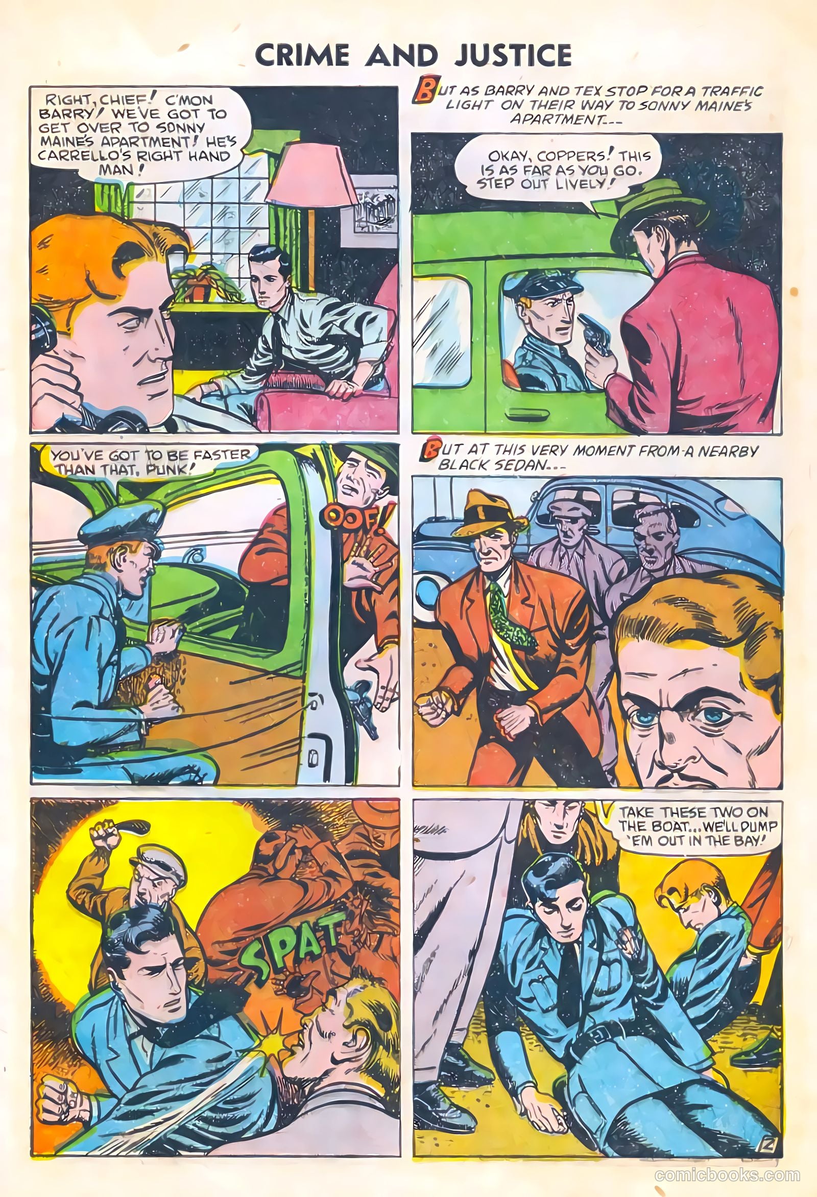 Crime and Justice #6 (1952) — page 29