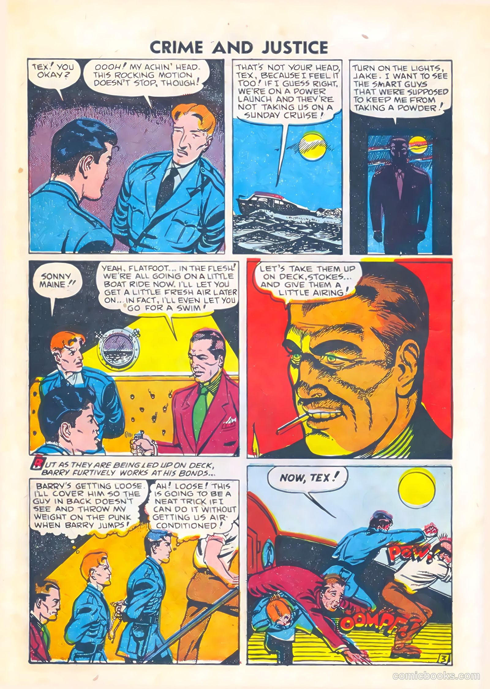 Crime and Justice #6 (1952) — page 30
