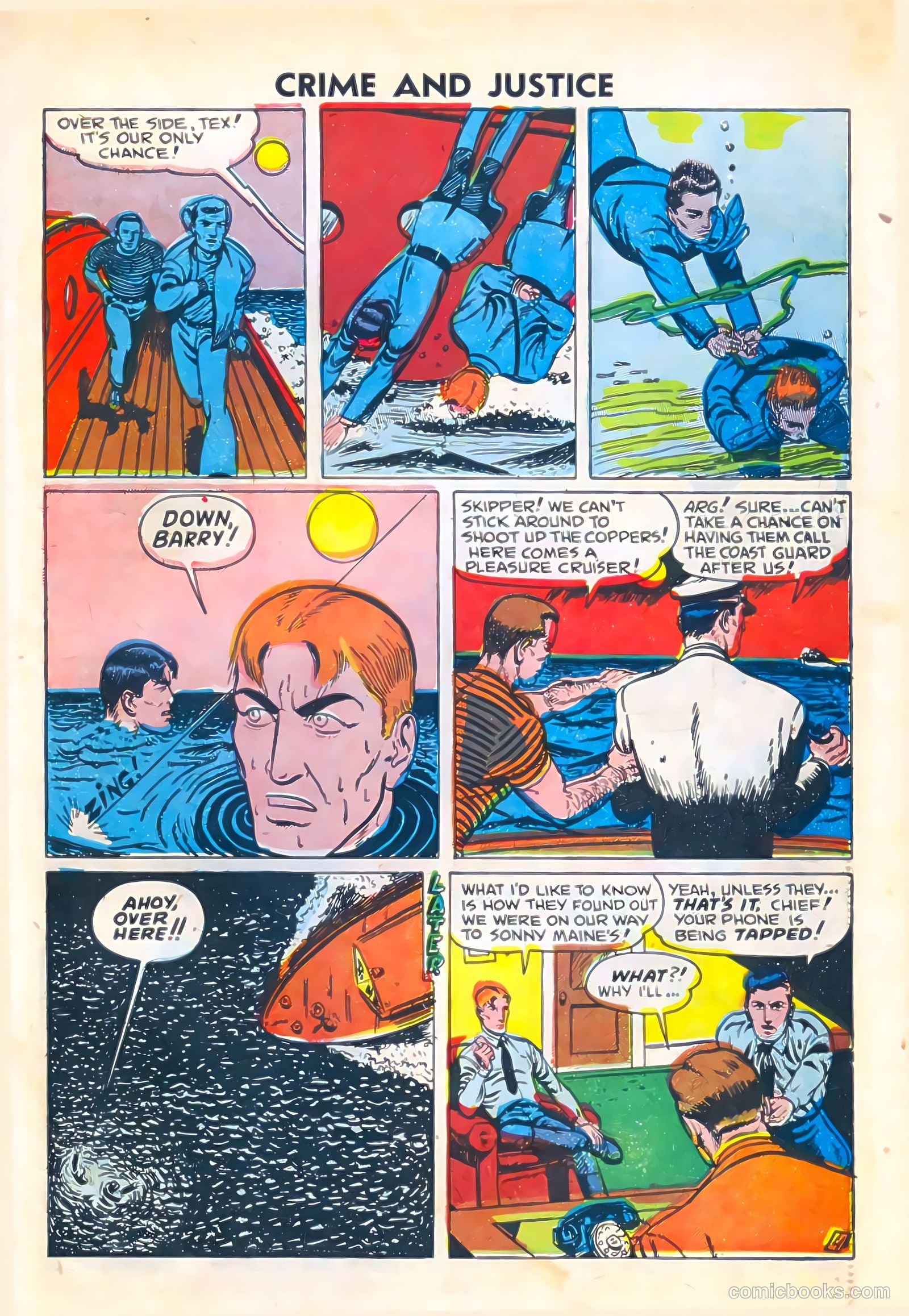 Crime and Justice #6 (1952) — page 31