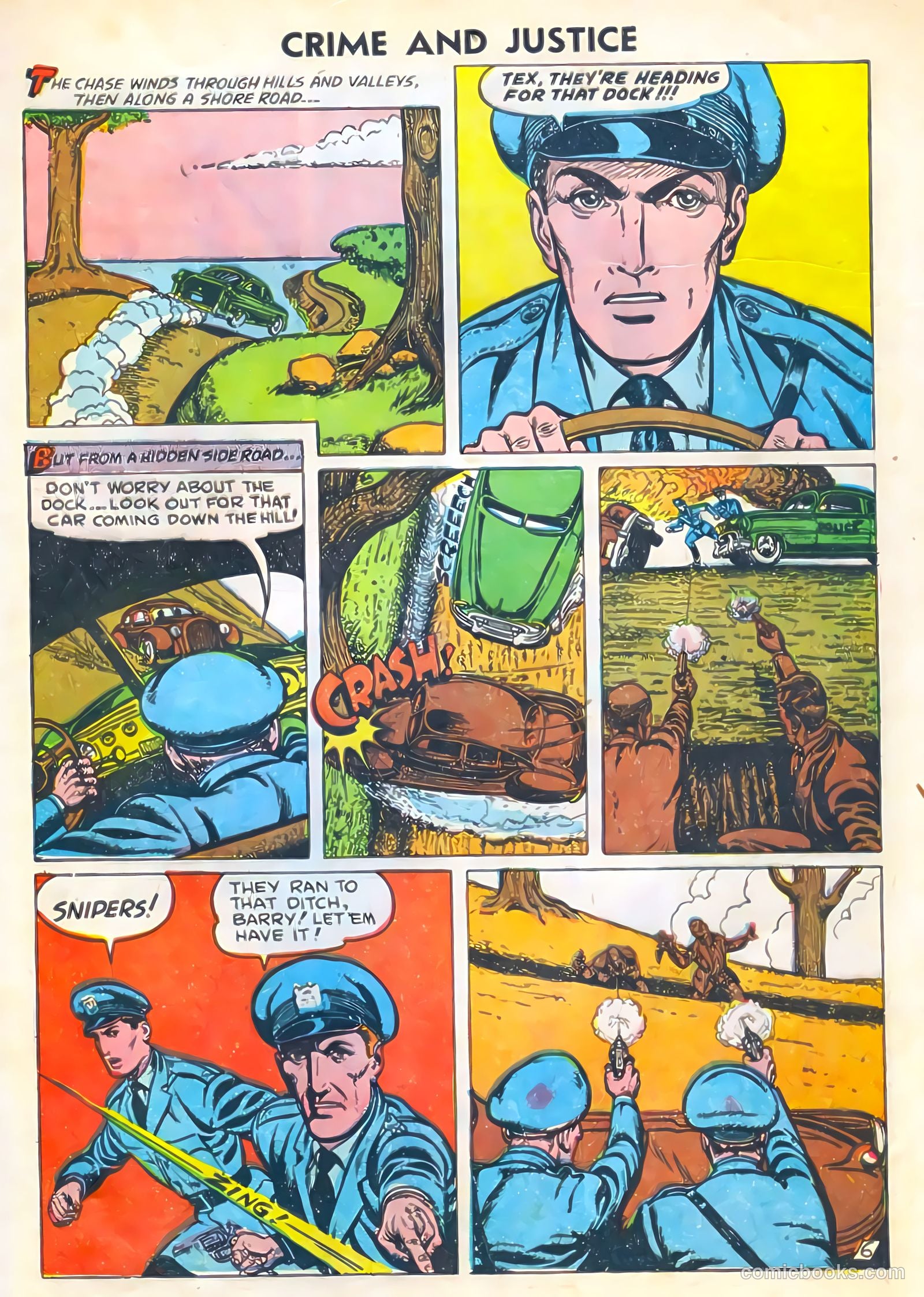 Crime and Justice #6 (1952) — page 33