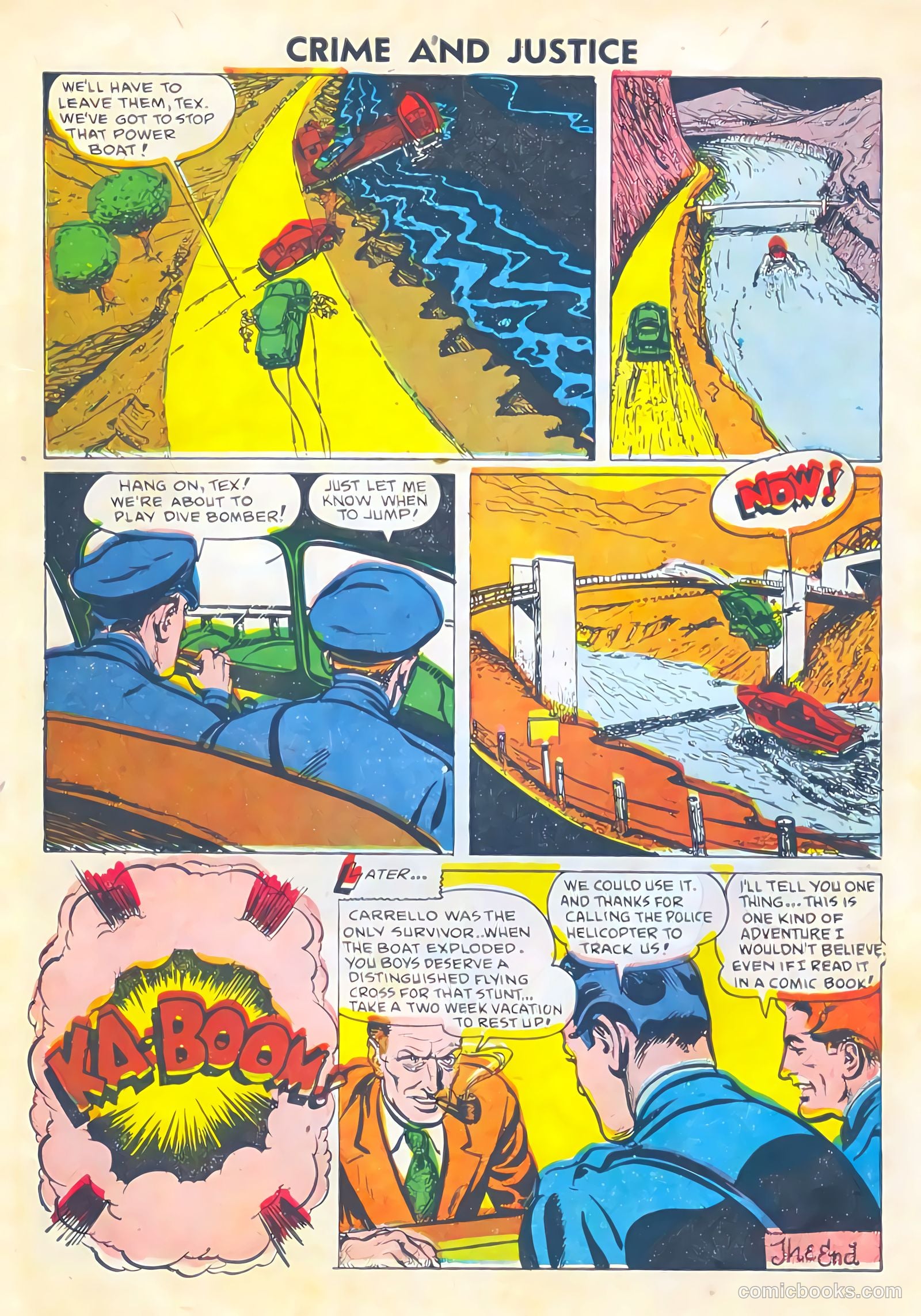 Crime and Justice #6 (1952) — page 34