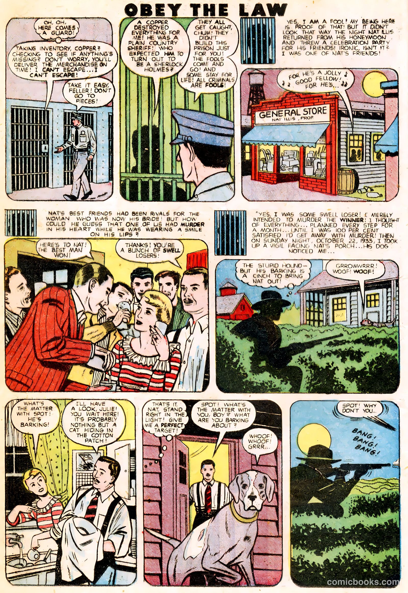Crime and Punishment #18 (1949, Lev Gleason Publications, Inc.) — page 18 of 52