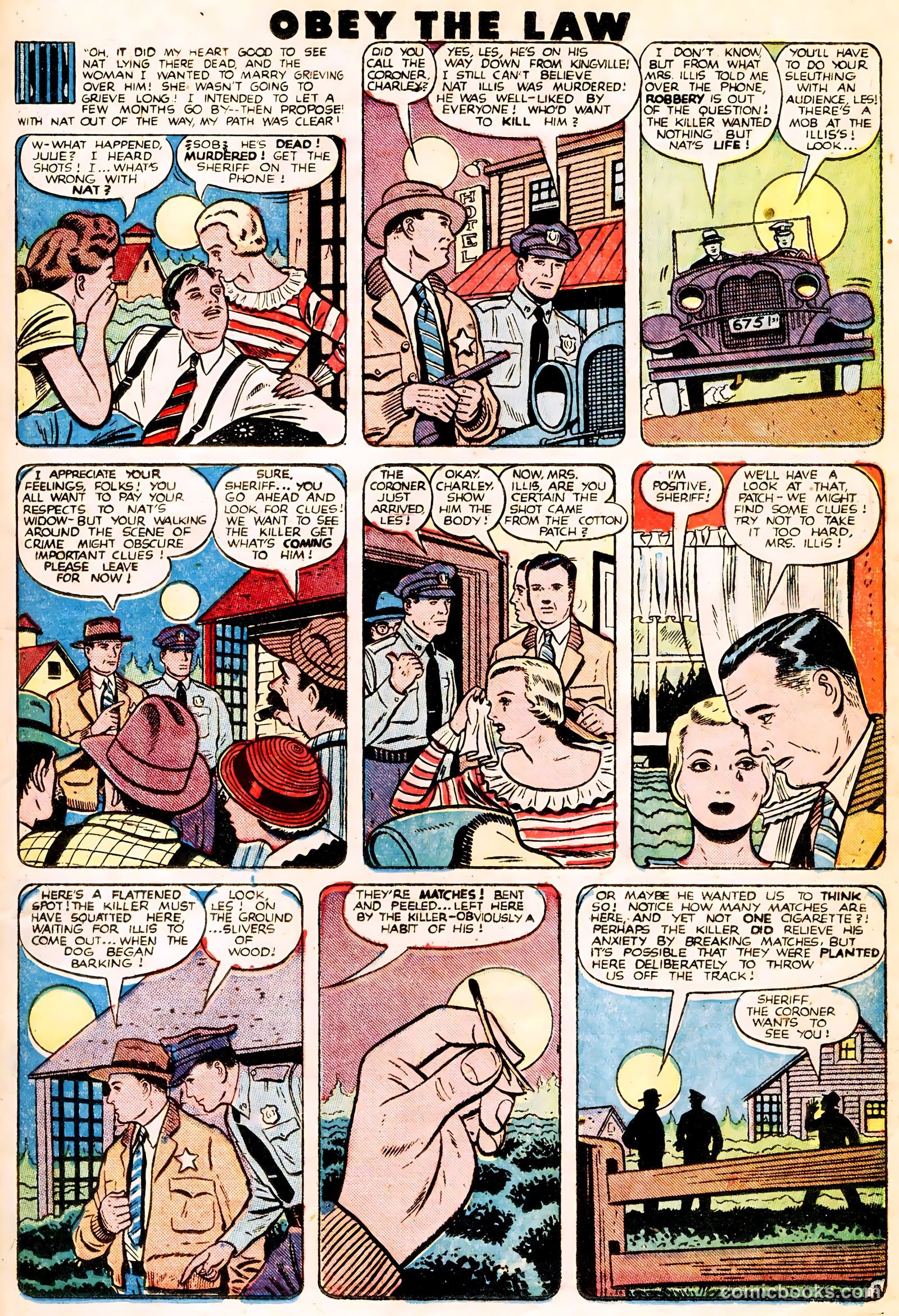 Crime and Punishment #18 (1949, Lev Gleason Publications, Inc.) — page 19 of 52