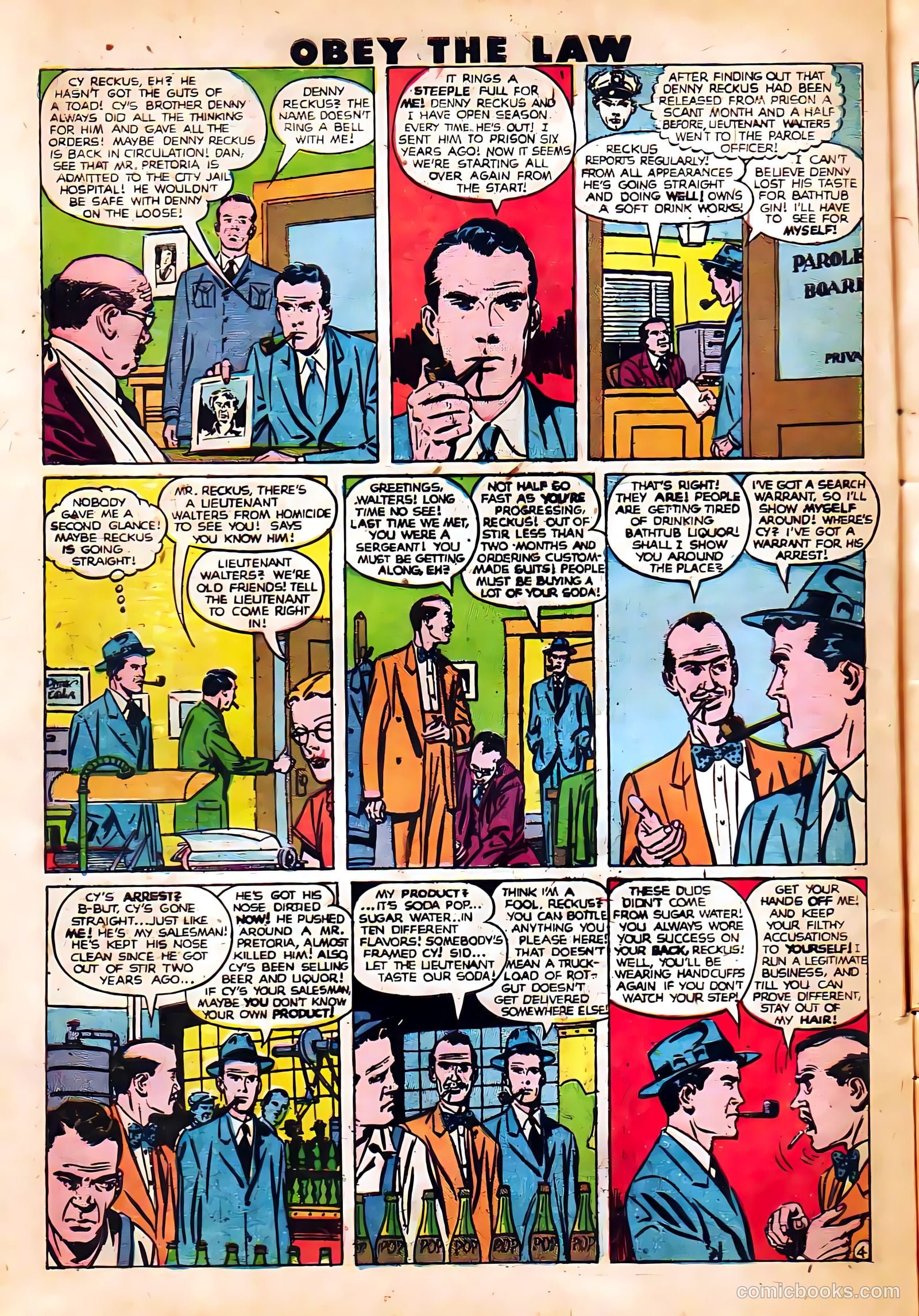 Crime and Punishment #22 (1950) — page 6