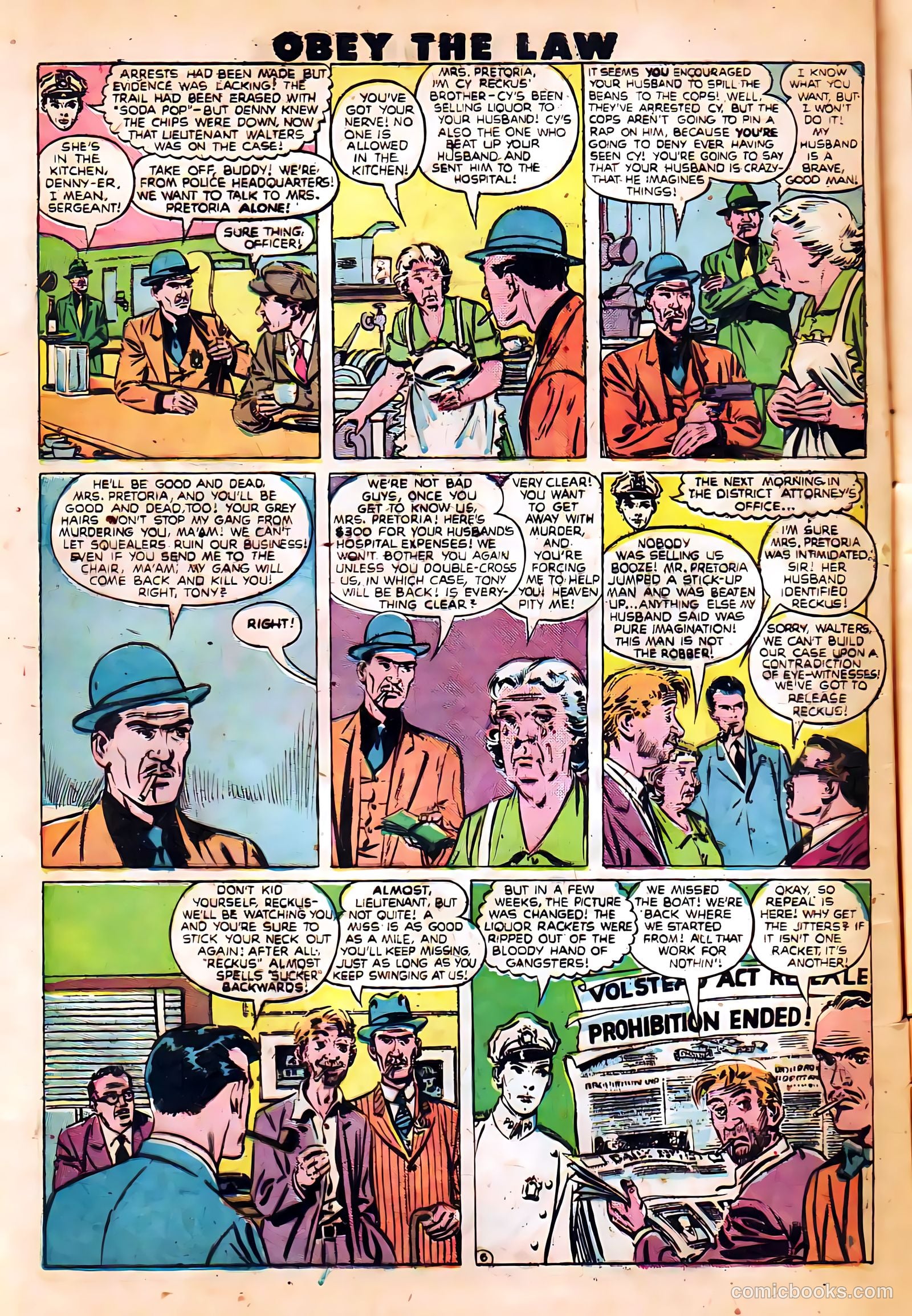 Crime and Punishment #22 (1950) — page 8