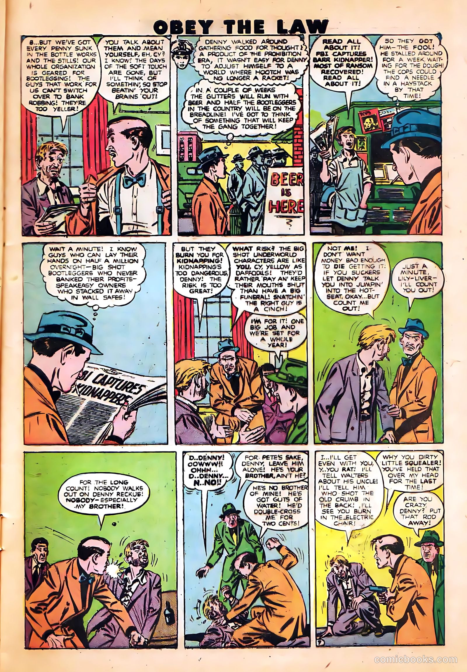 Crime and Punishment #22 (1950) — page 9
