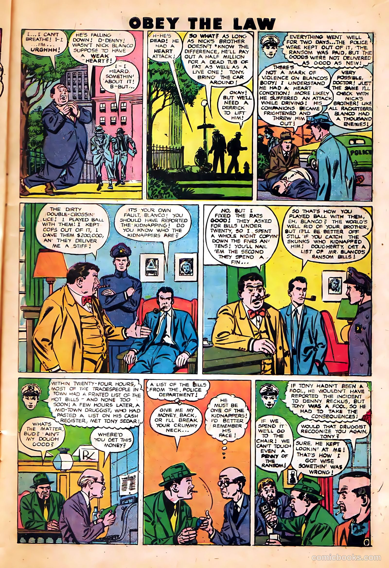 Crime and Punishment #22 (1950) — page 11