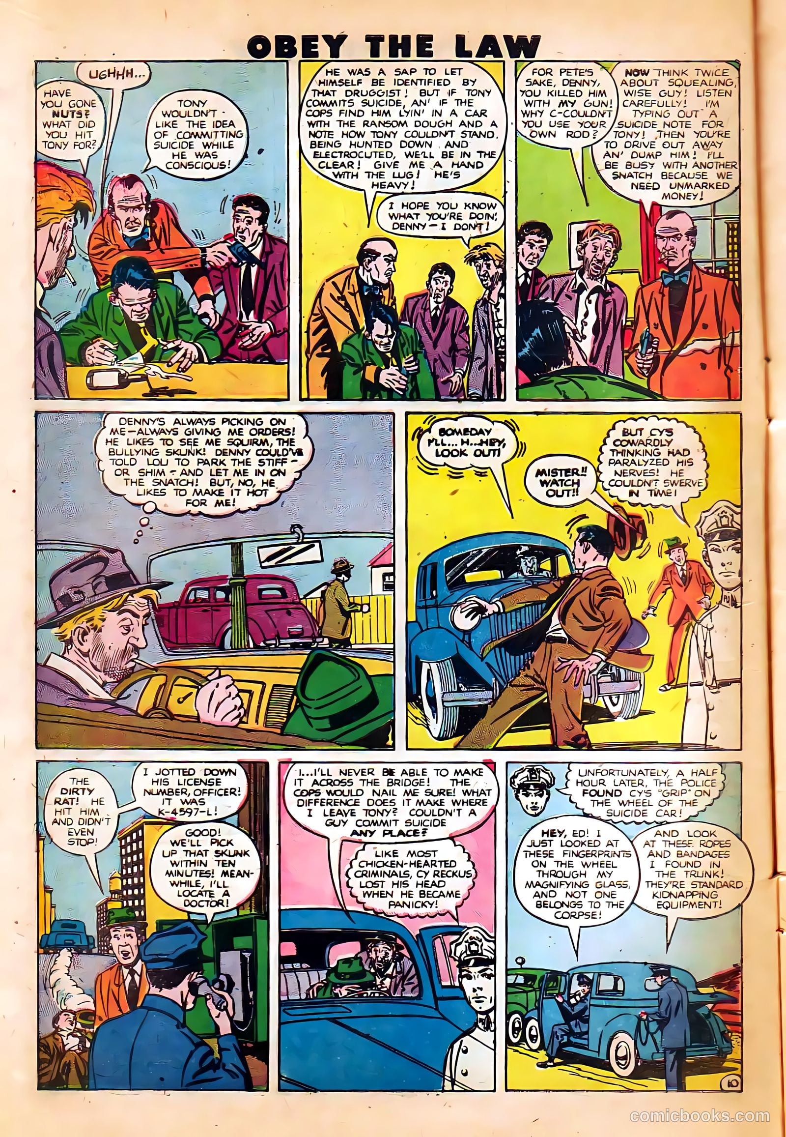 Crime and Punishment #22 (1950) — page 12
