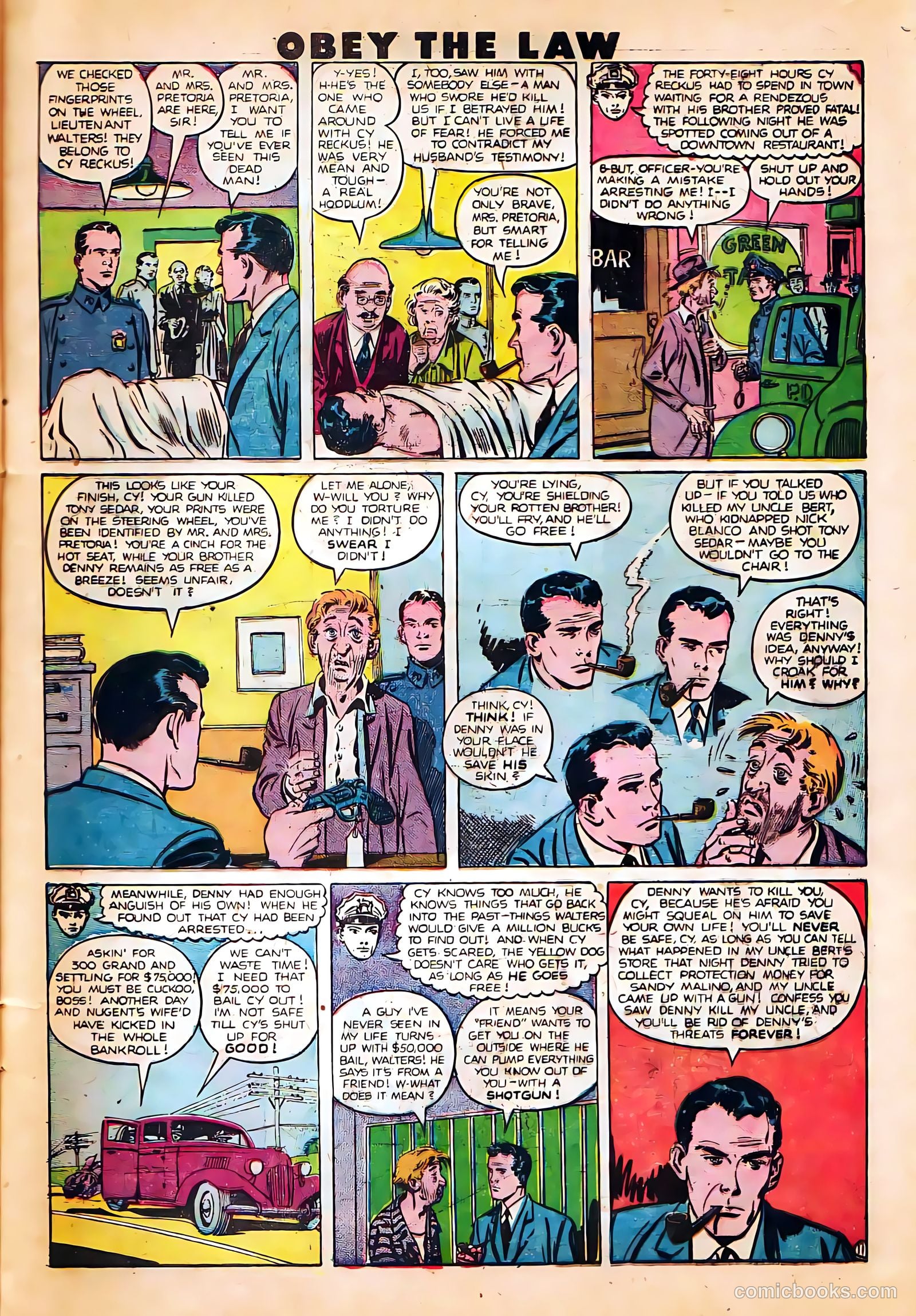 Crime and Punishment #22 (1950) — page 13
