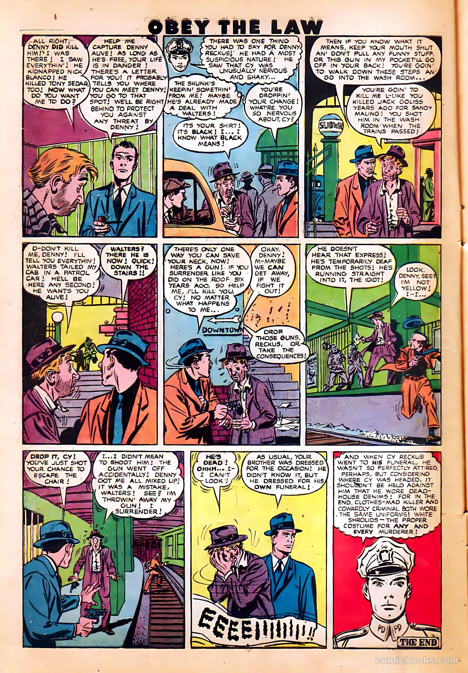 Crime and Punishment #22 (1950) — page 14