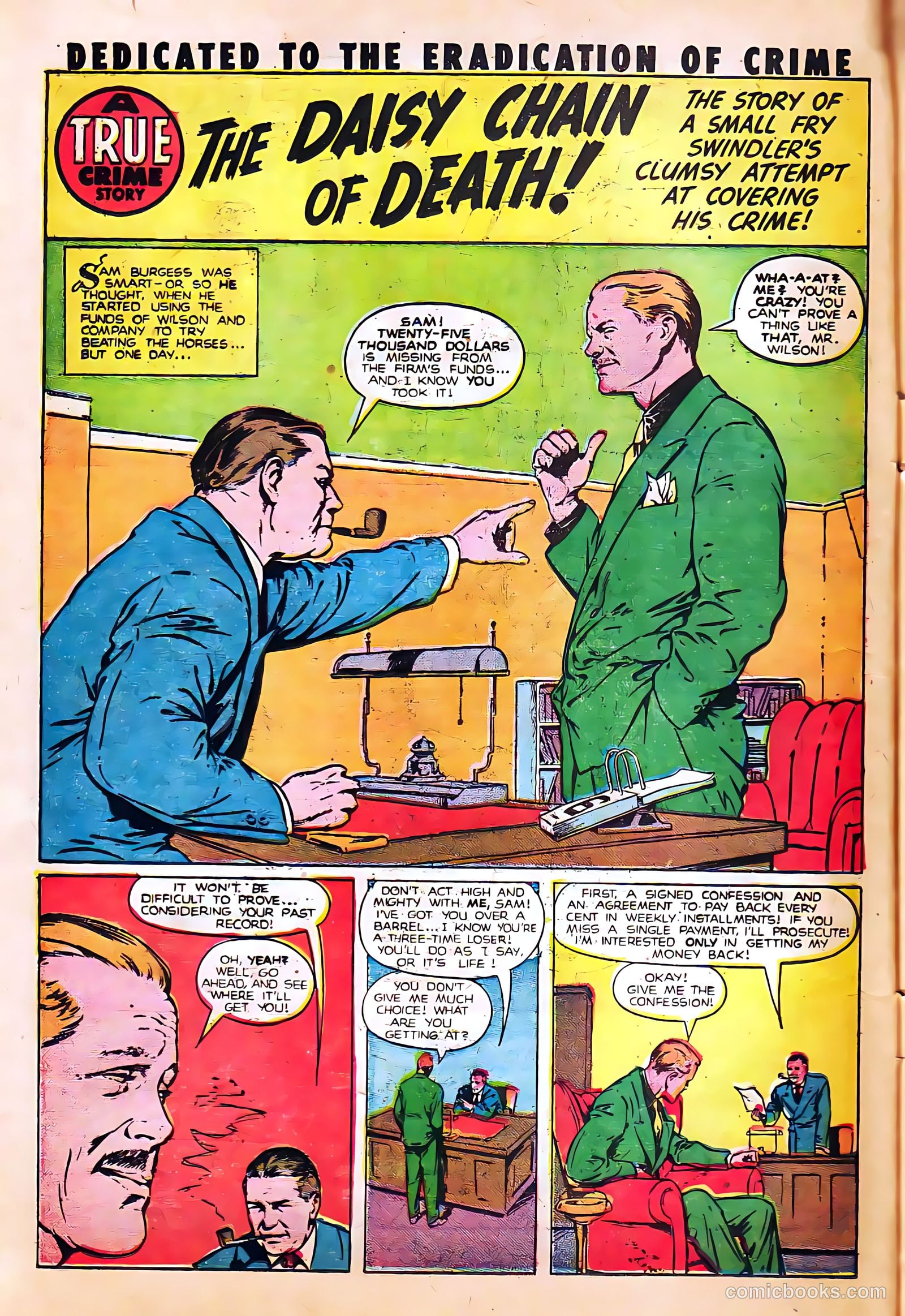 Crime and Punishment #22 (1950) — page 16