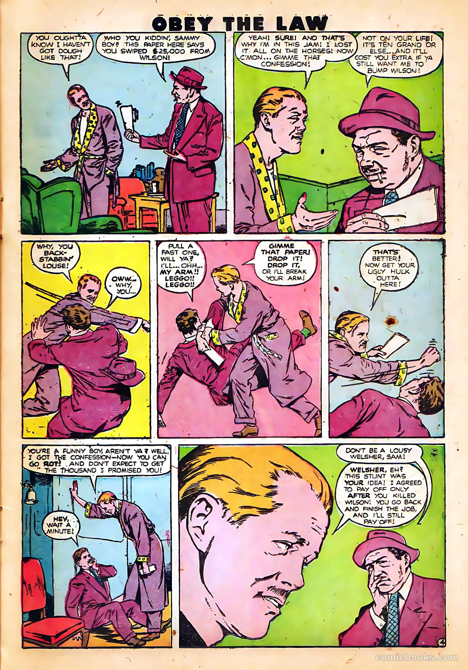 Crime and Punishment #22 (1950) — page 19