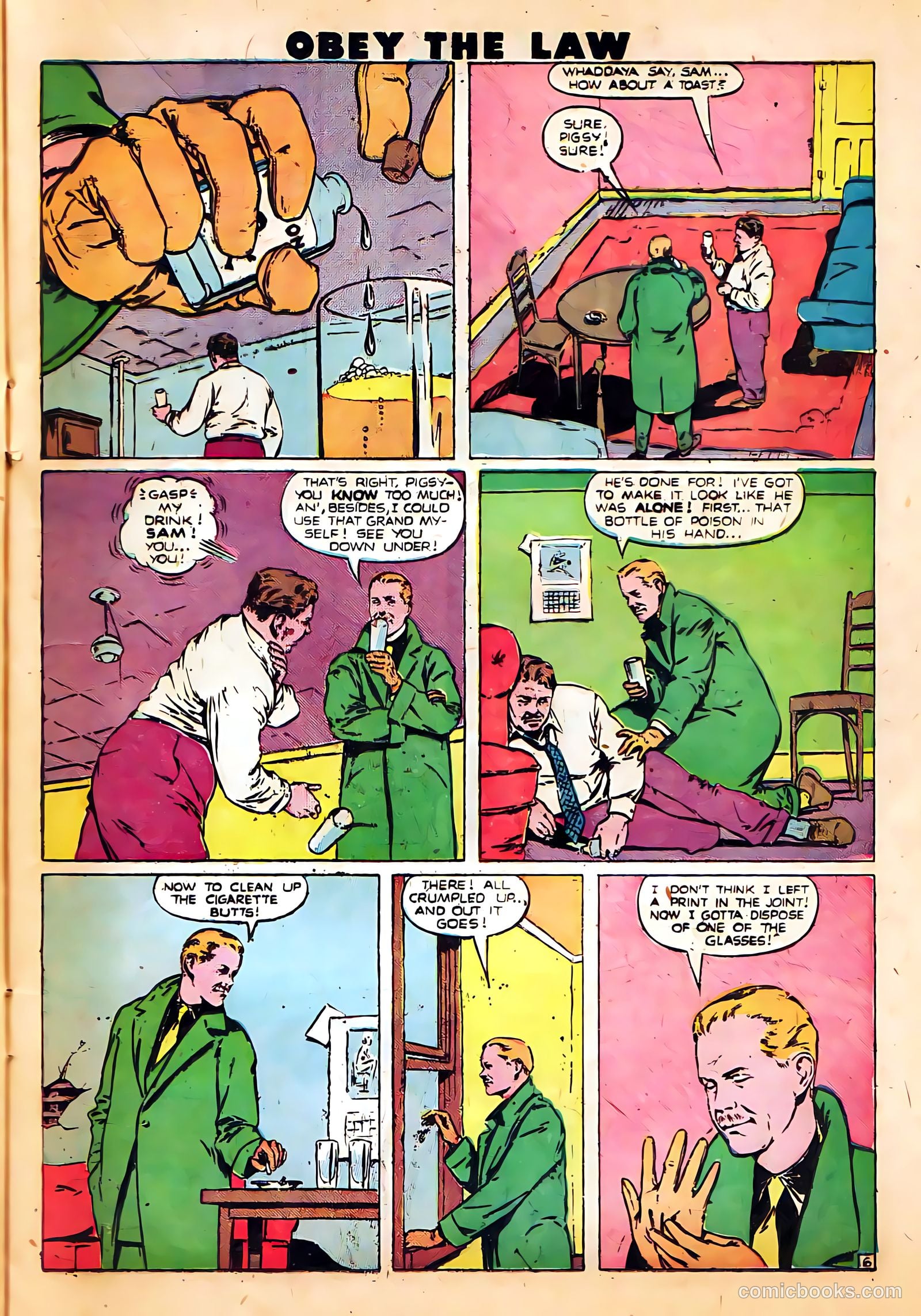 Crime and Punishment #22 (1950) — page 21