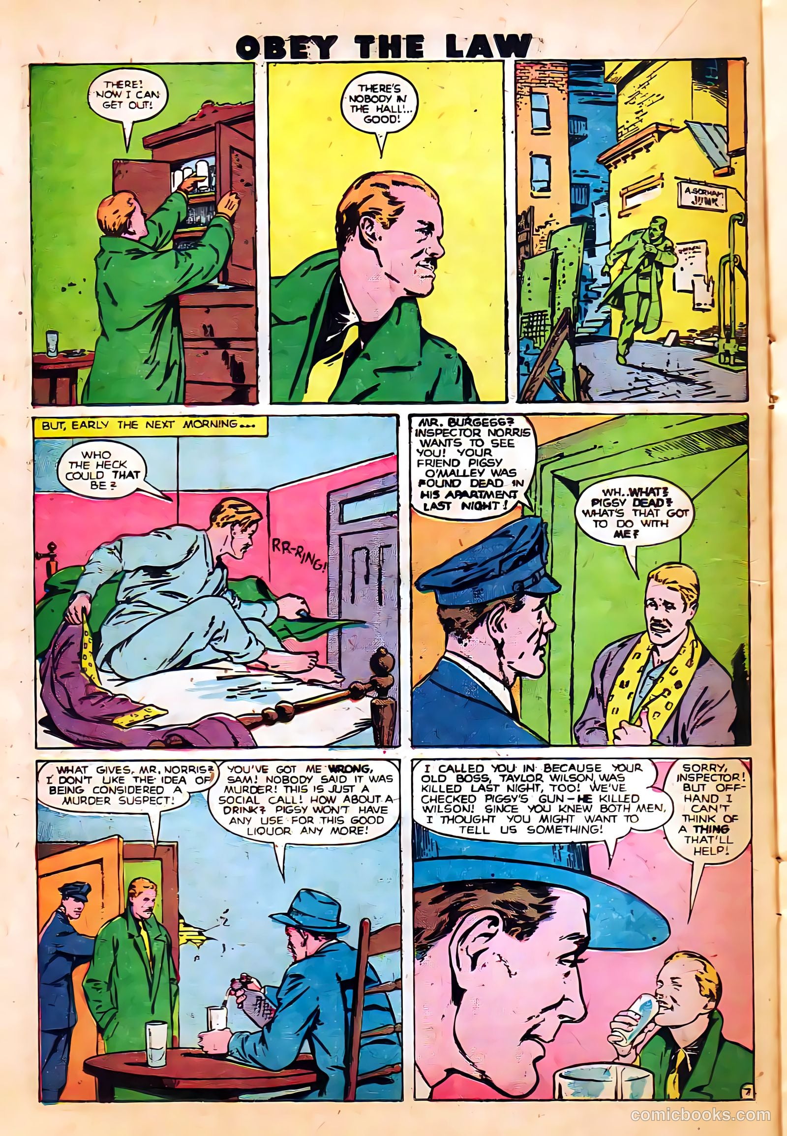 Crime and Punishment #22 (1950) — page 22