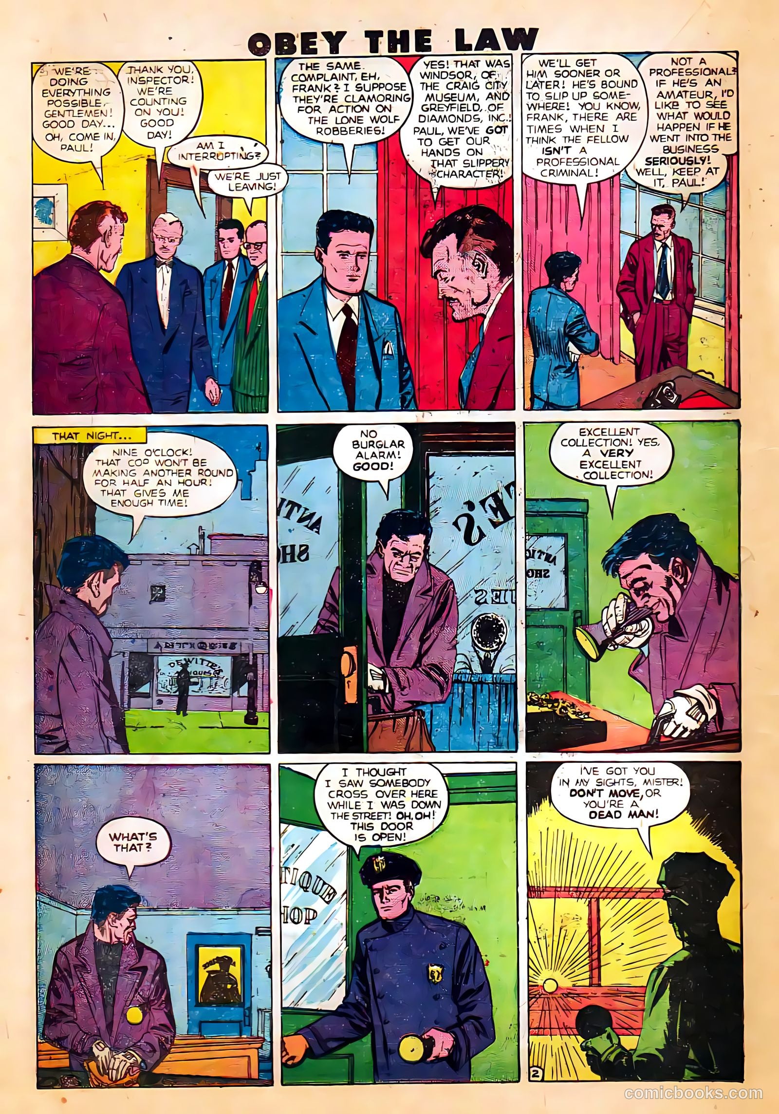 Crime and Punishment #22 (1950) — page 28